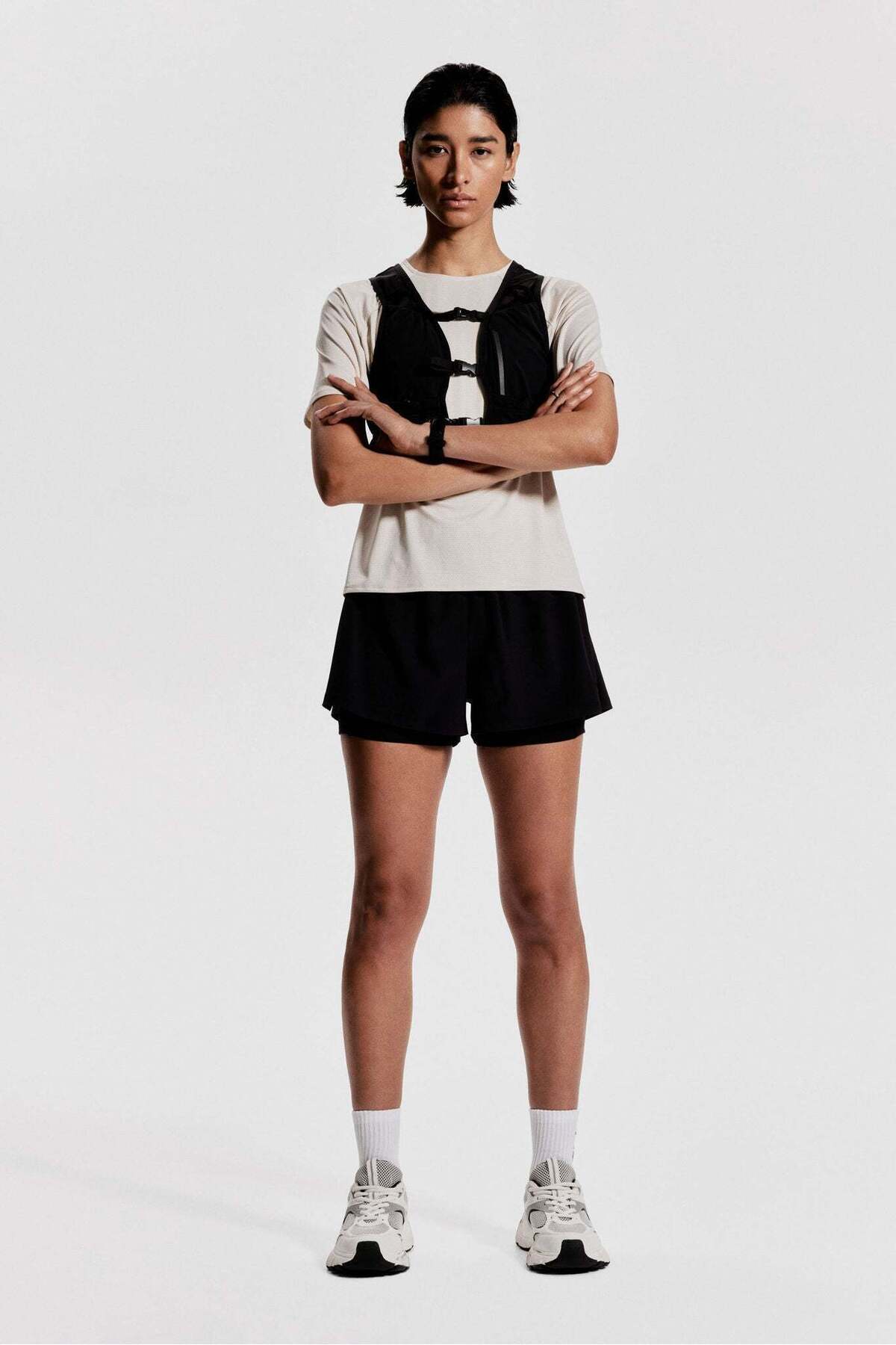 H&M-Double-layered running shorts in DryMove™ 2