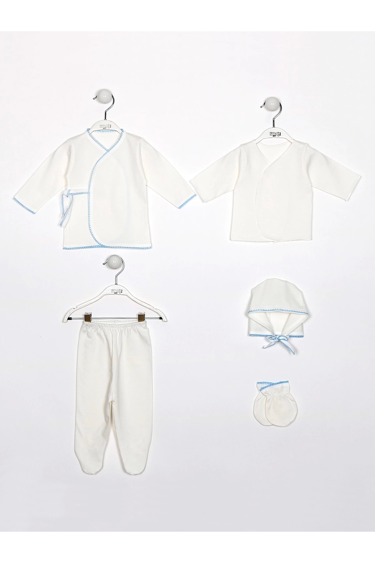 imajbebe-Boxed Men's 5 Piece Bodysuit Set Emergency Needs Set 2