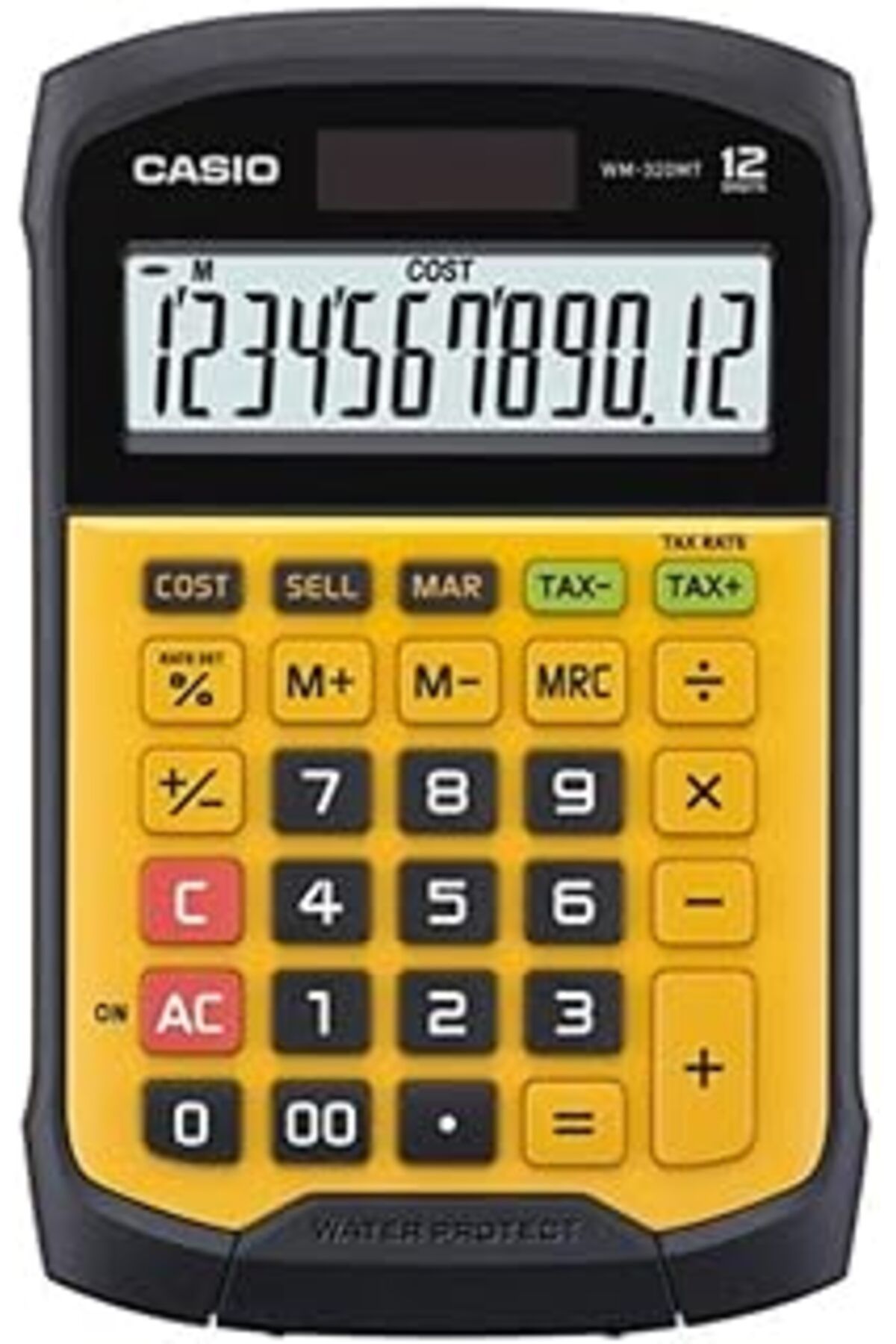 Qedii Cassida Wm-320Mt-S-Dc Suya Ve Toza Dayanıklı Hesap Makinesi