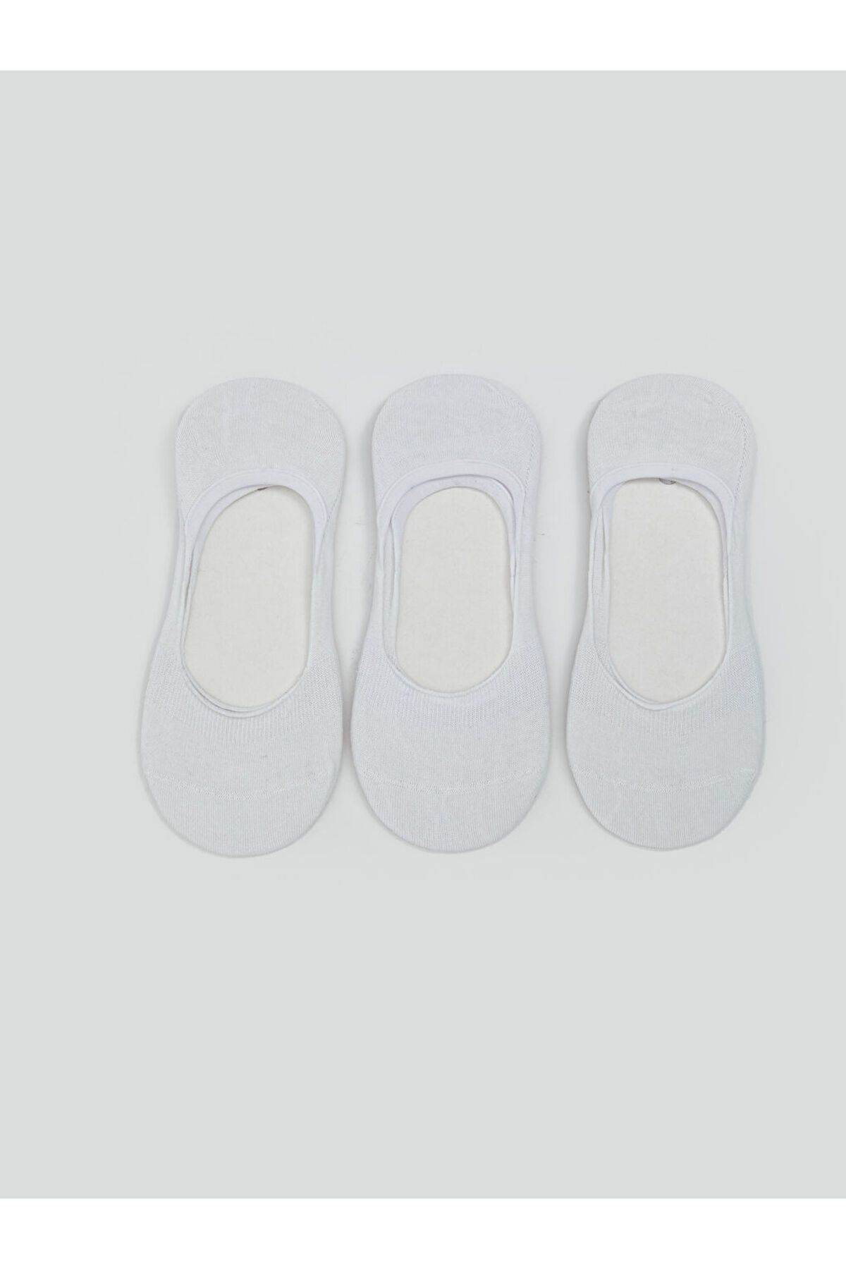 LC Waikiki Yeni Sezon Kadin Duz Babet Corap 3'lu - S5M982Z8