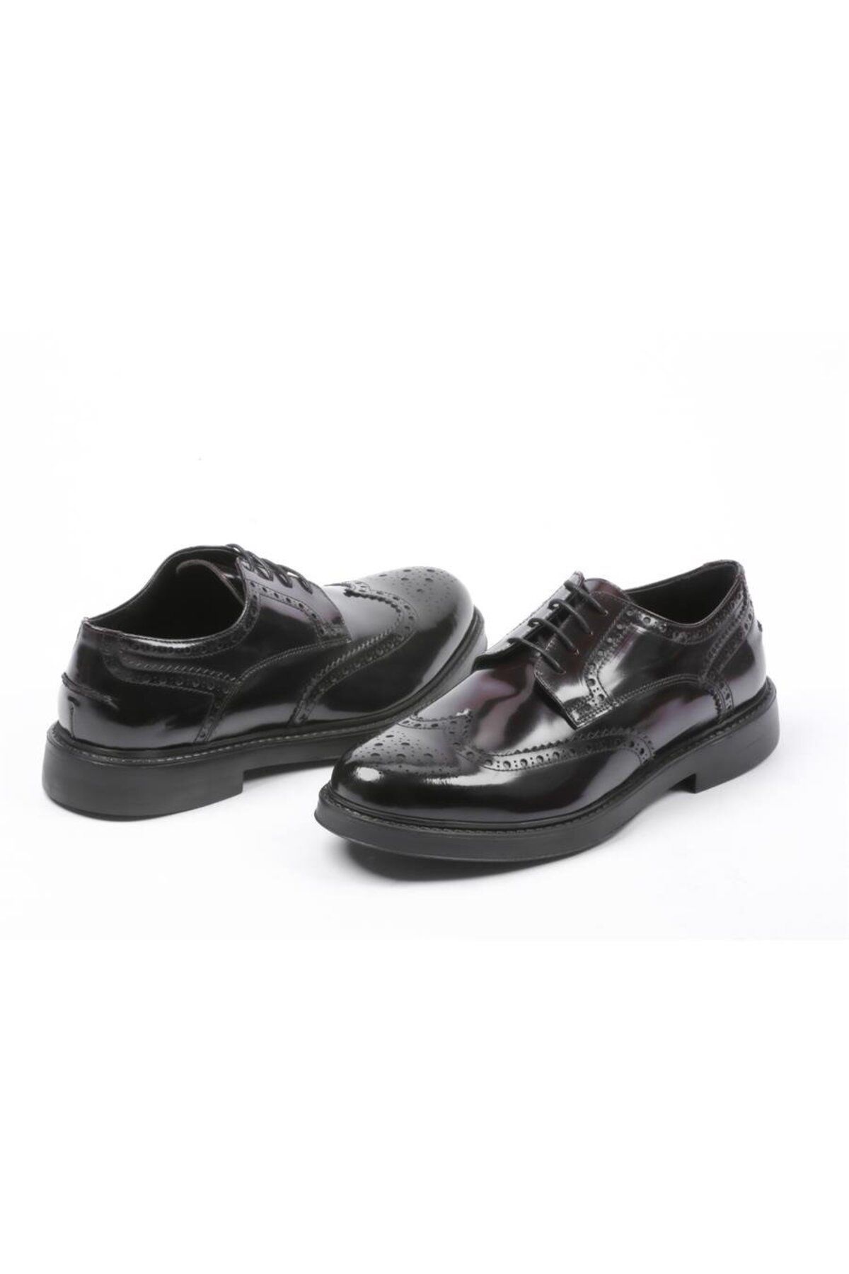 Babil Limit 01business Line Erkek Ayakkabı Bordo Leather