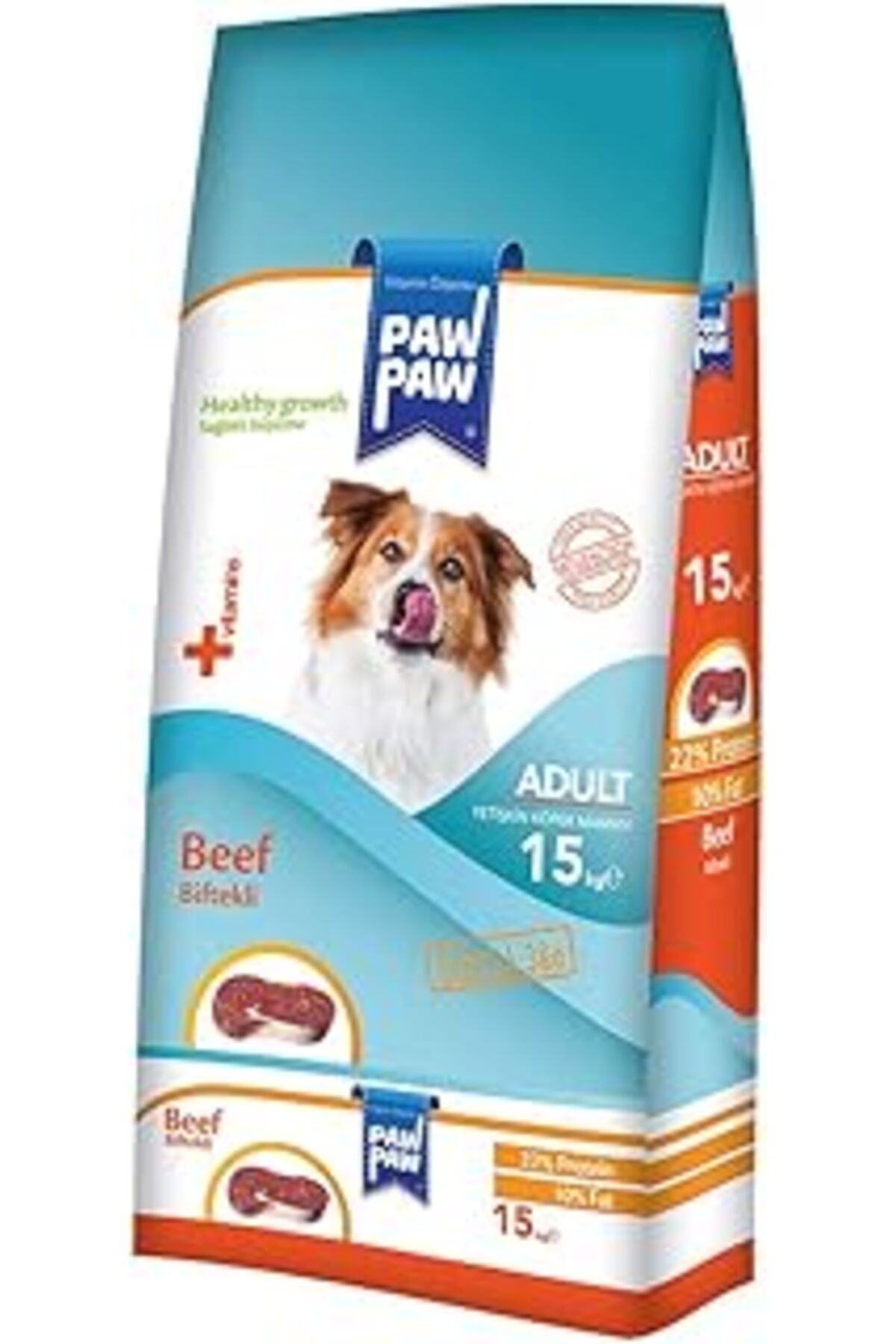 shop Pawpaw Yşkin Köpek - Dana Etli (Biftekli) Kuru 15 Kg