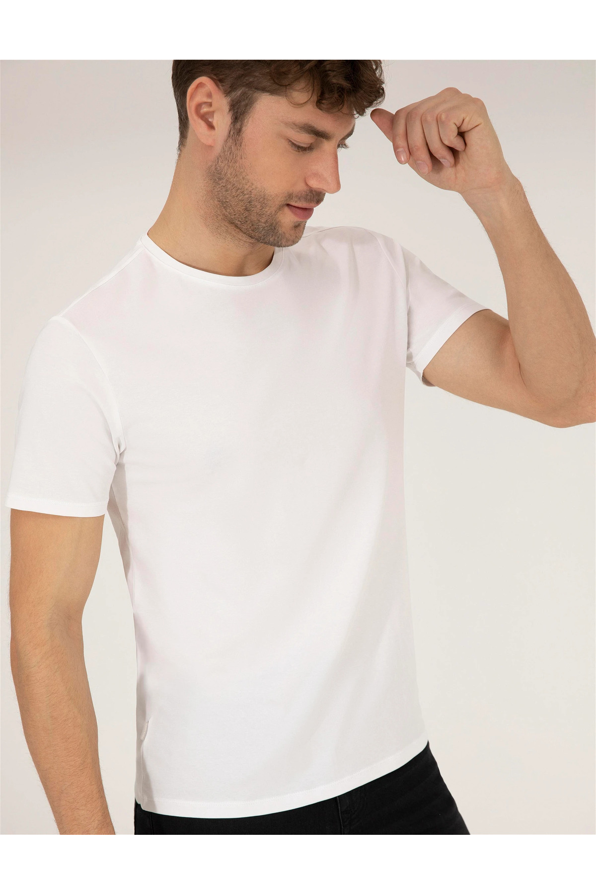 تیشرت مردانه آستین کوتاه | پیر کاردین Pierre Cardin G021GL011.000.1623710-BYZ - تصویر 3