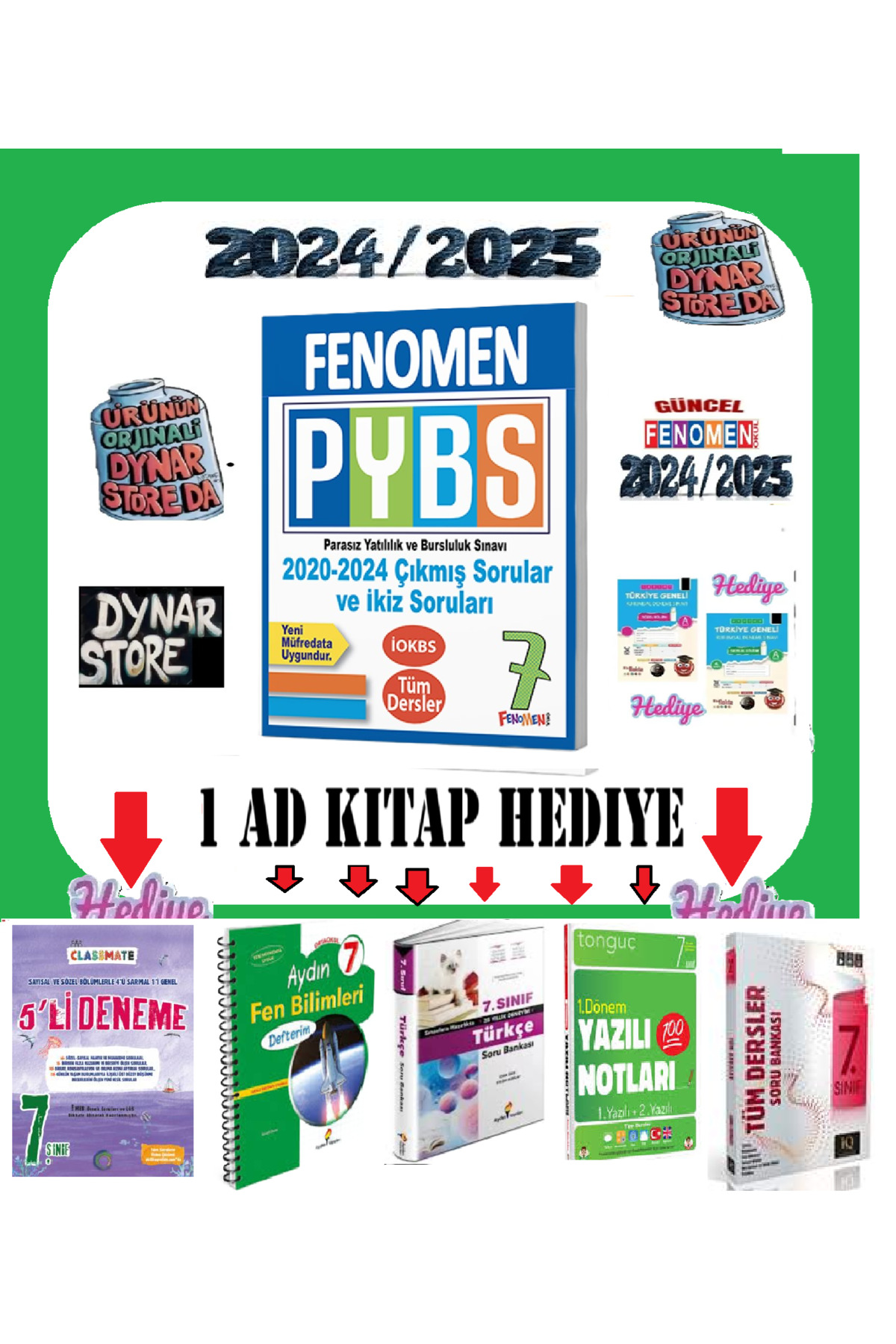 Fenomen Yayıncılık 2025-2026 DEVLET BURSLULUK FENOMEN 57PYBS TÜM