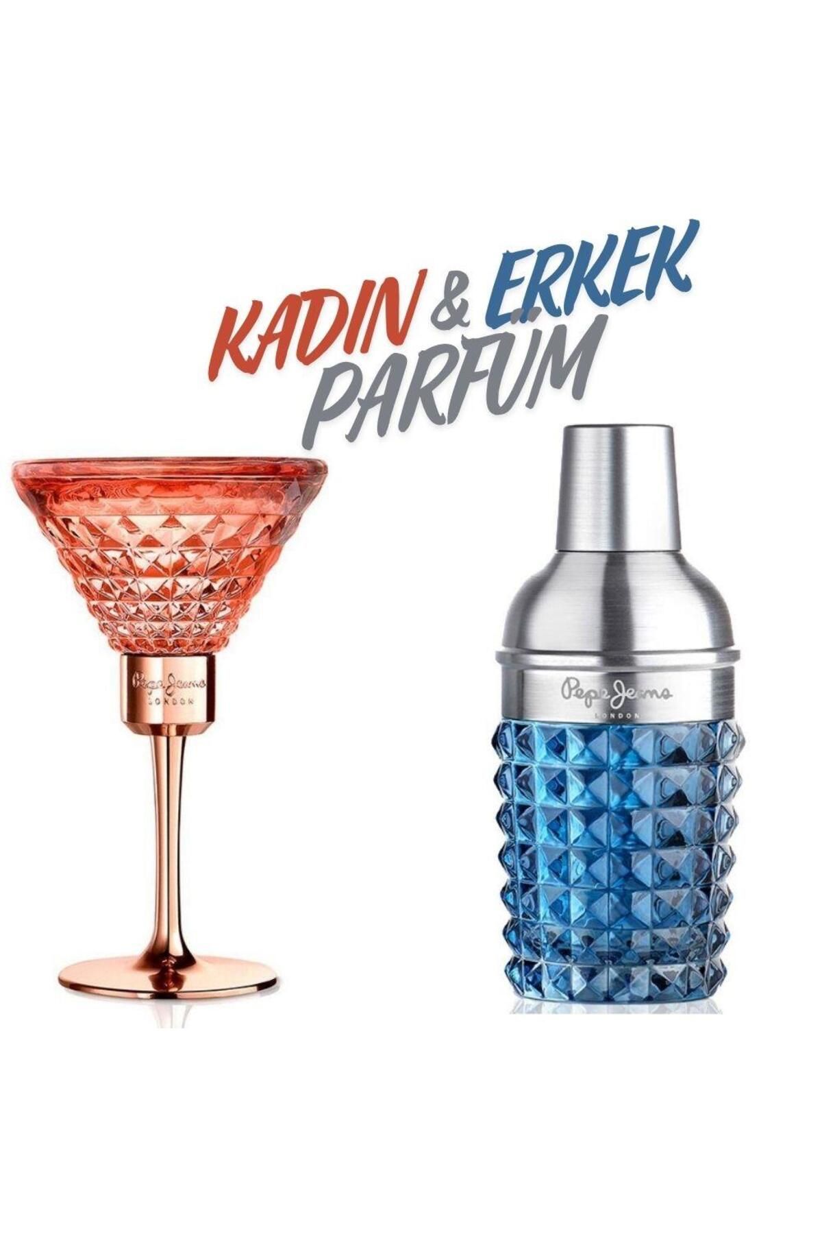 Pepe Jeans Life is Now for Her EDP 80 ml Kadın+Life is Now for Him EDT 100 ml Erkek Parfüm Seti