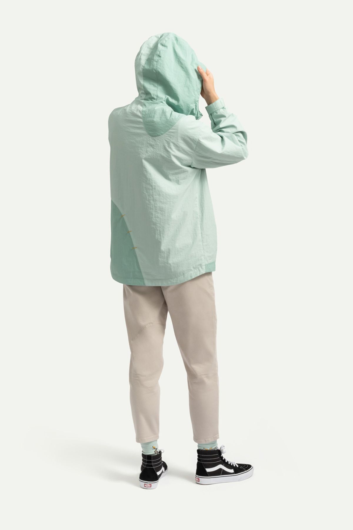 KAFT-Unisex Αντιανεμικό Μπουφάν - Μέντα 6