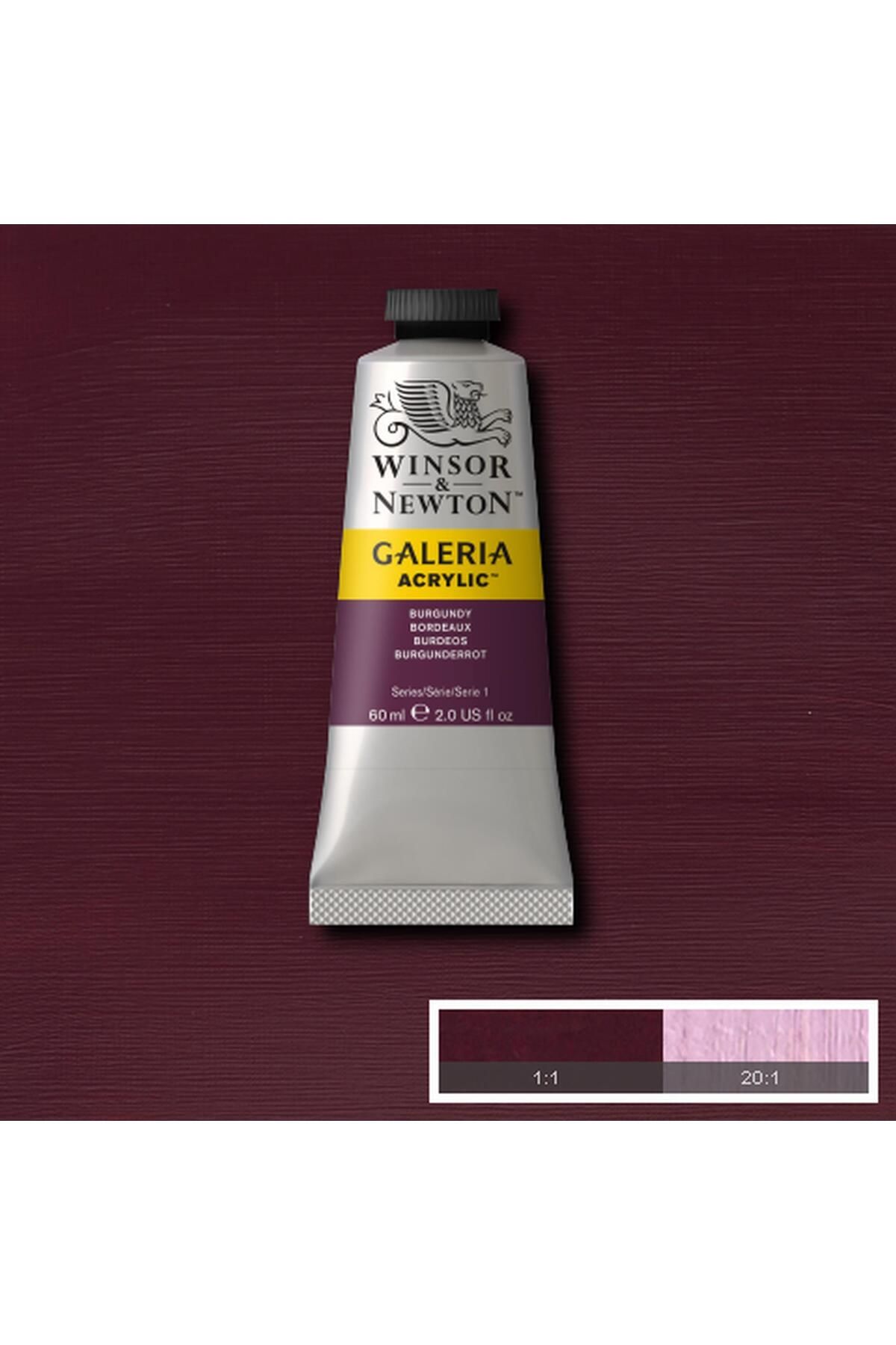 Winsor Newton Winsor & Newton Galeria Akrilik Boya 60ml Burgundy 075