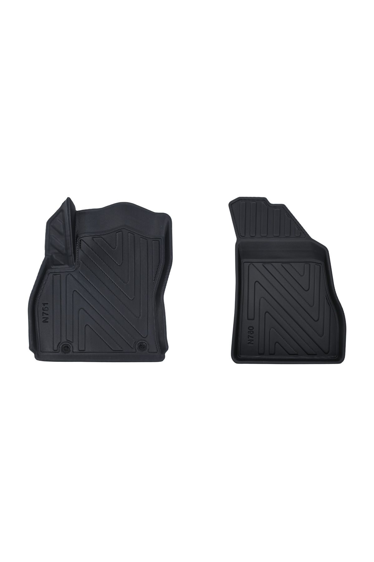 Alpax Citroen Nemo 2007 ve Sonrası Panelvan Premium Havuzlu Oto Paspas