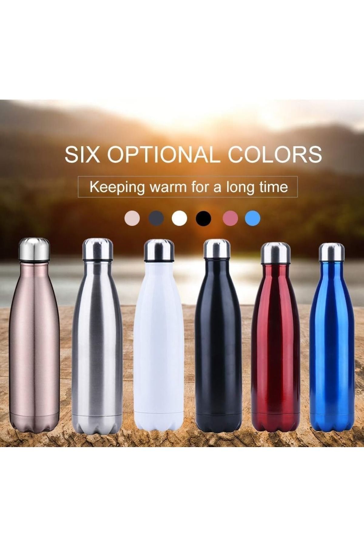 Primo Plus-Silver insulated water bottle 3
