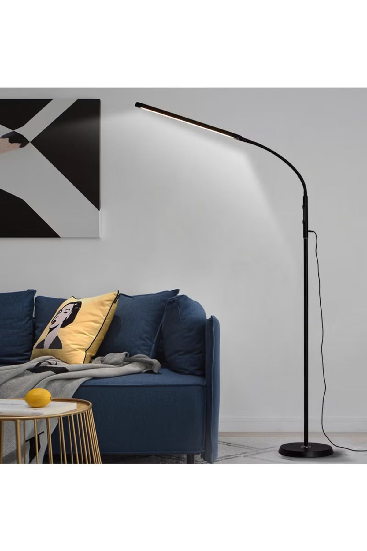 COOYA-360° Rotatable Floor Lamp, Convertible Table Desk Light, Touch Control Adjustable Dual-purpose Light 8