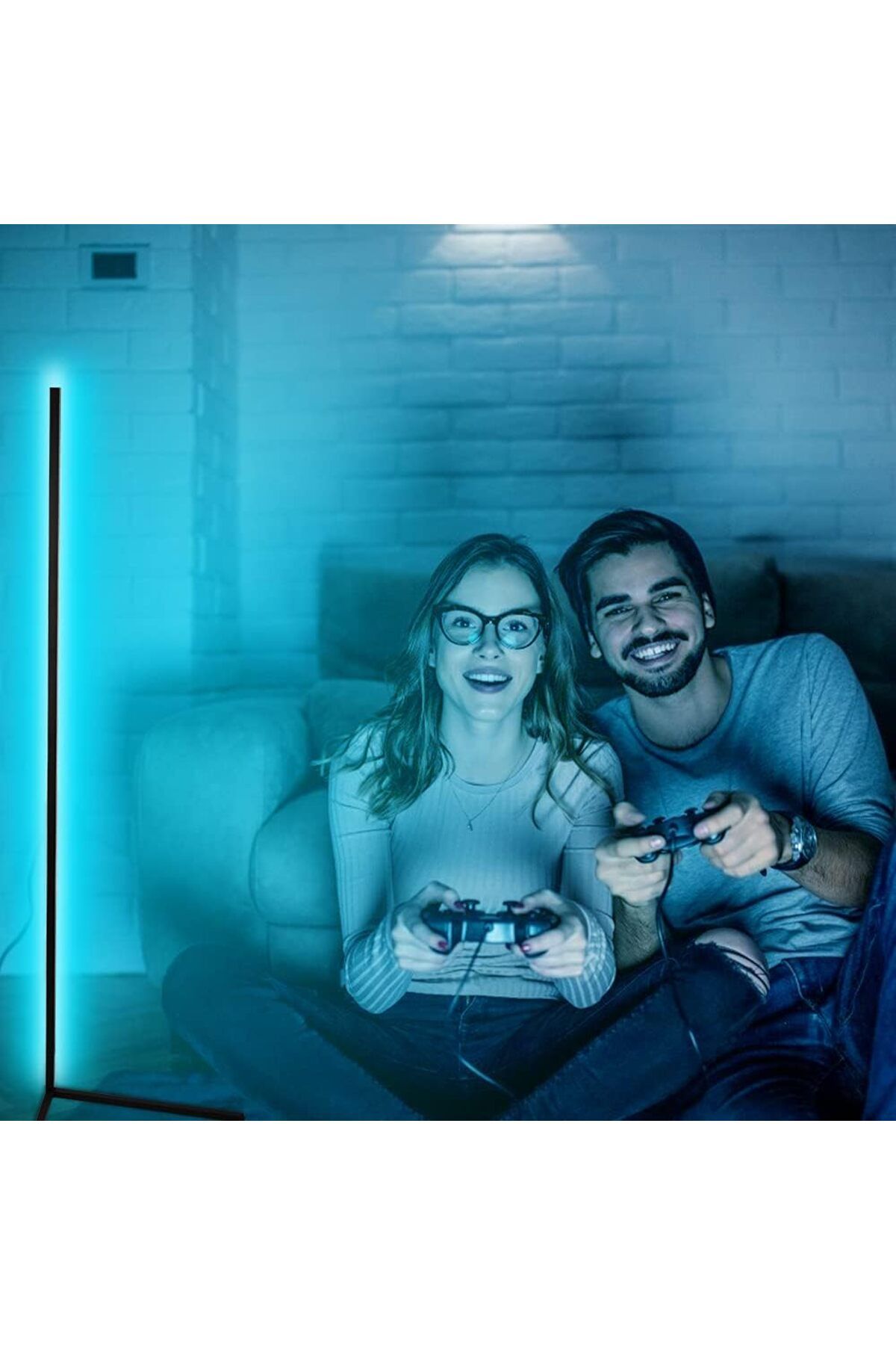 COOYA-RGB Corner Floor Lamp, with Remote Controller, for Living Room, Bed Room, Gaming Room 7