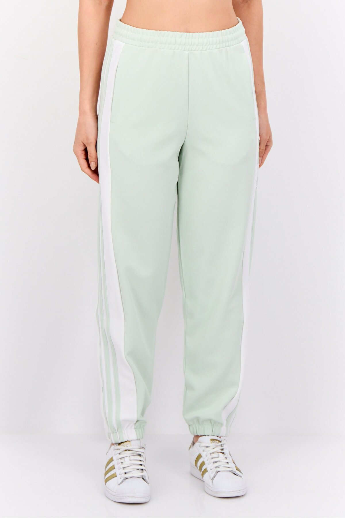adidas-Women Sportswear Fit Training Sweatpants, Pastel Green 1