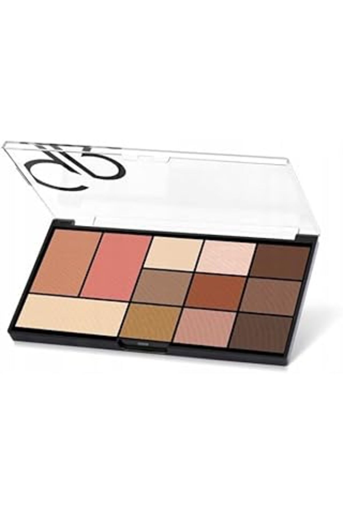 ebadi En Rose City Style Face & Eye Palette Göz Ve Yüz Pal (WARM NU 01)