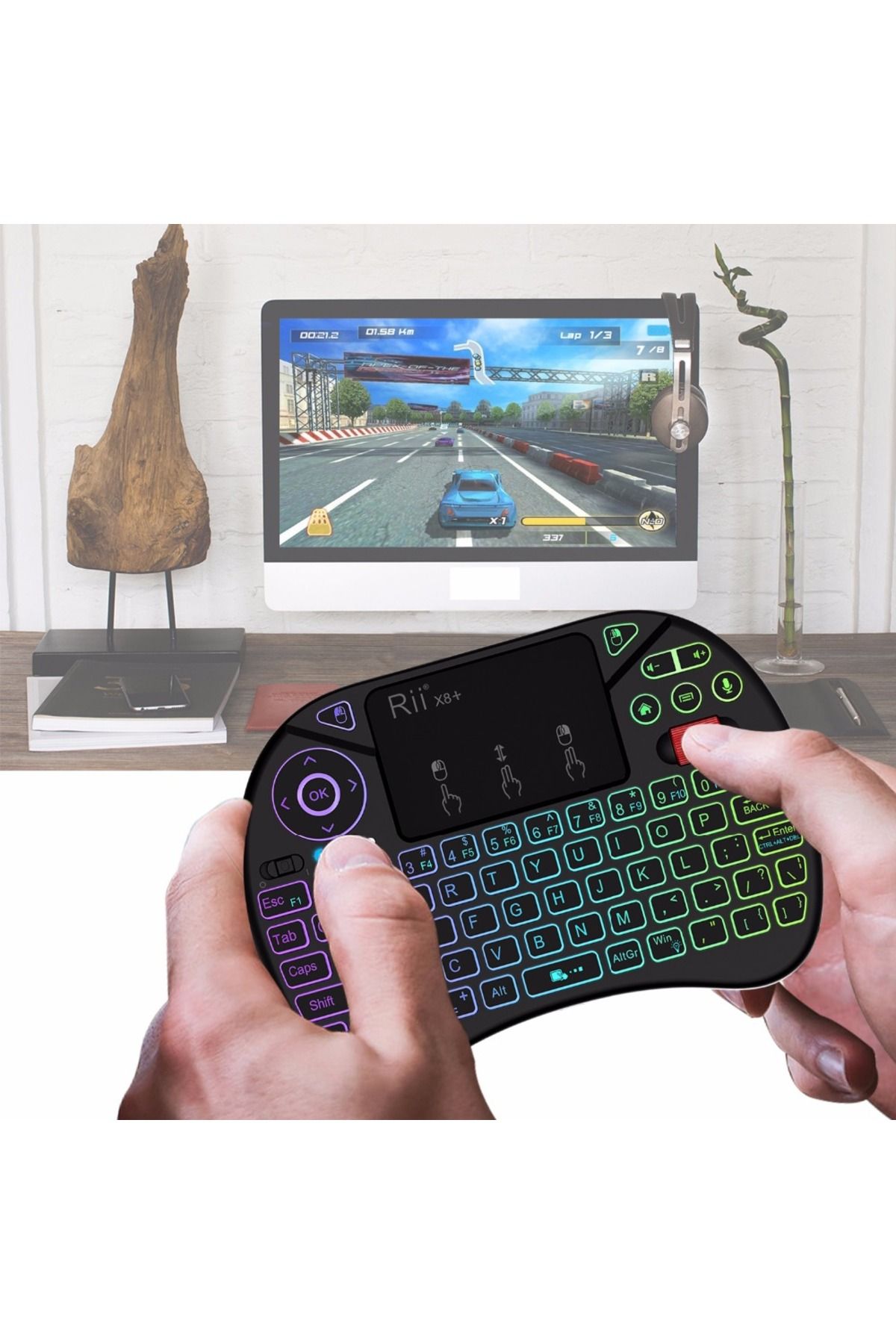 Choice-English Keyboard Rii X8 Mini Keyboard With Touchpad For Android Tv Box Smart Tv/pc/ipad Voice Searc 5