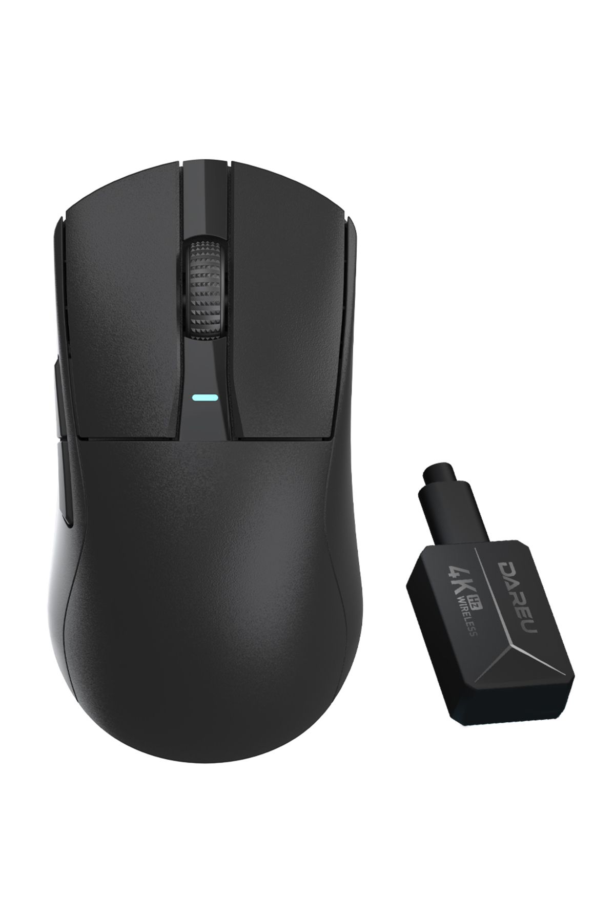 Choice-black DAREU 4KHz Tri-mode 2.4G Wireless Wired PBT Mouse PAW3395 26000 DPI RGB 6 Programmable Buttons 1