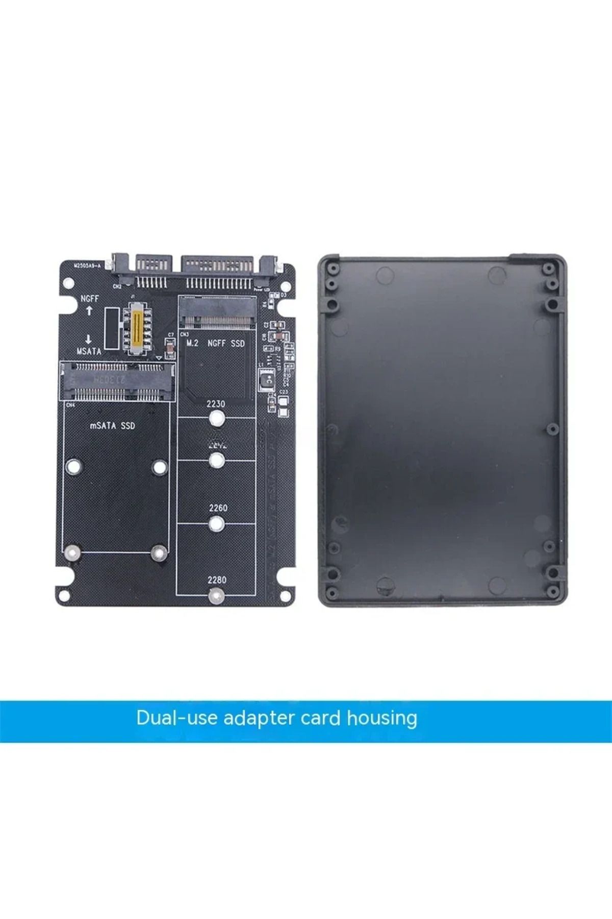 Choice-Card and Case Sata 60gbps M.2 solid-state SSD to sata3 external hard drive box ngff msata to serial 1