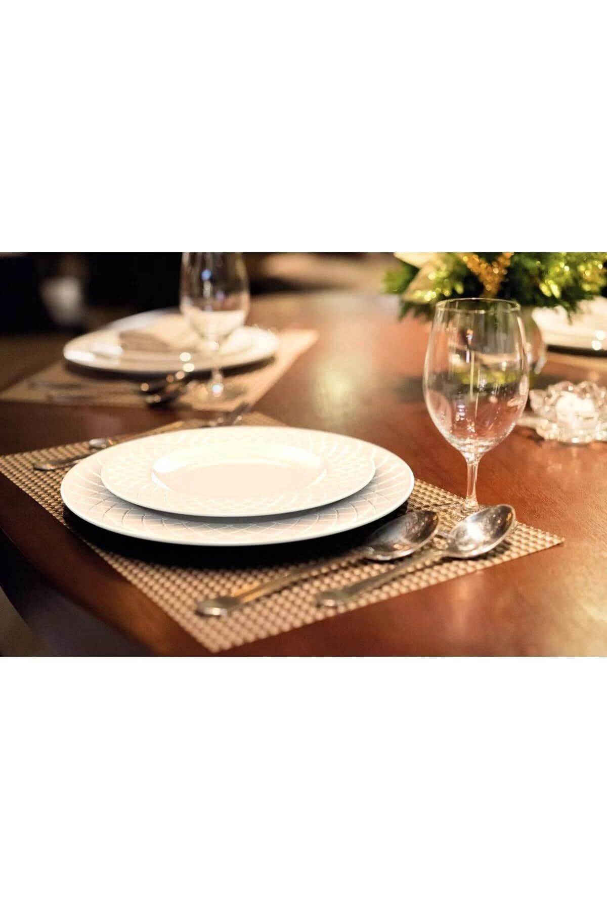 TRAMONTINA-Since 1911, Made In Brazil - Ingrid 27cm Porcelain Dinner Plate 3