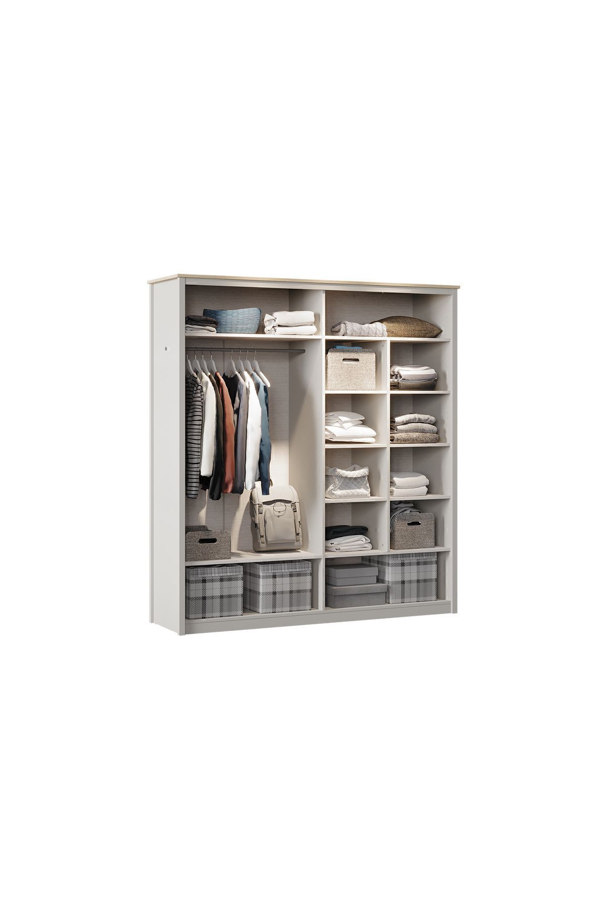 Almila Sento 4 Kapaklı Dolap fotoğrafı 7 (önizleme)