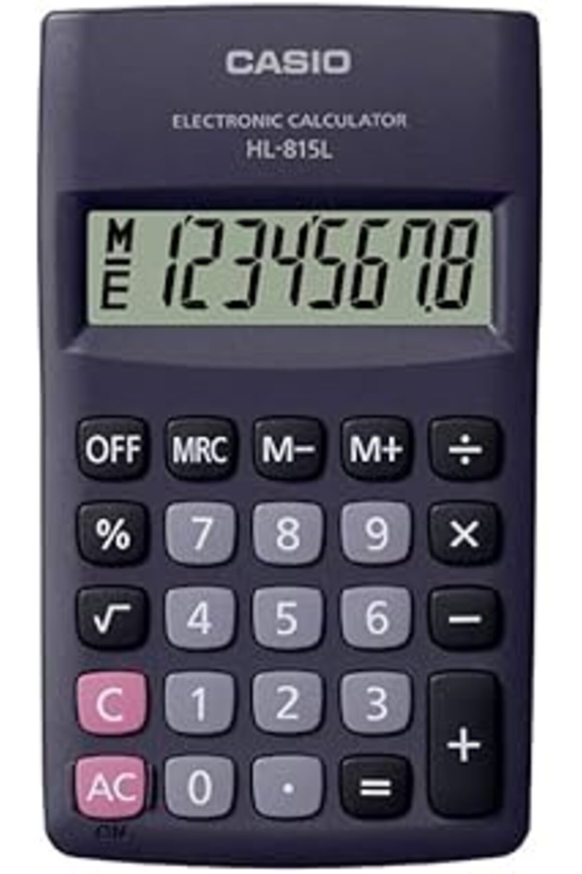 NZM TİCARET Hl-815L-Bk 8 Hane Siyah Hesap Makinesi