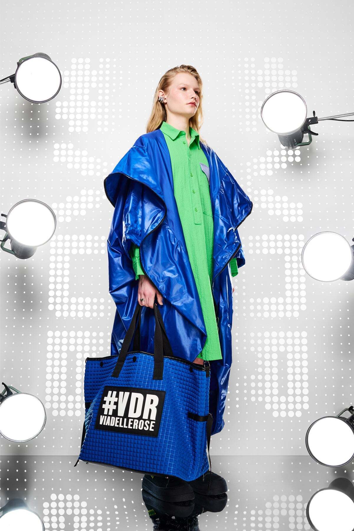 VDR  Kadin Saks Mavisi Rüzgarlik 15451 - Görsel 2