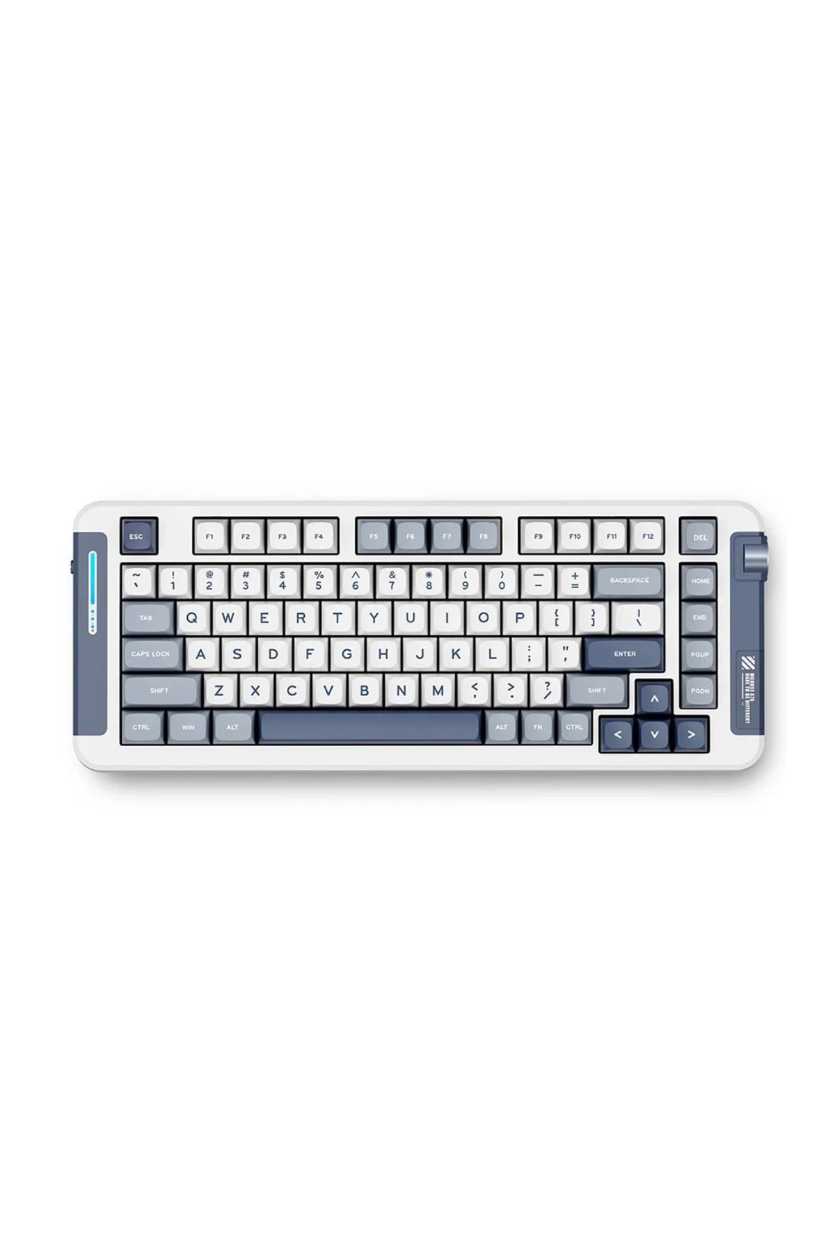 MCHOSE X75 %75 RGB Kablosuz Hotswap Navy Blue Mekanik Gaming