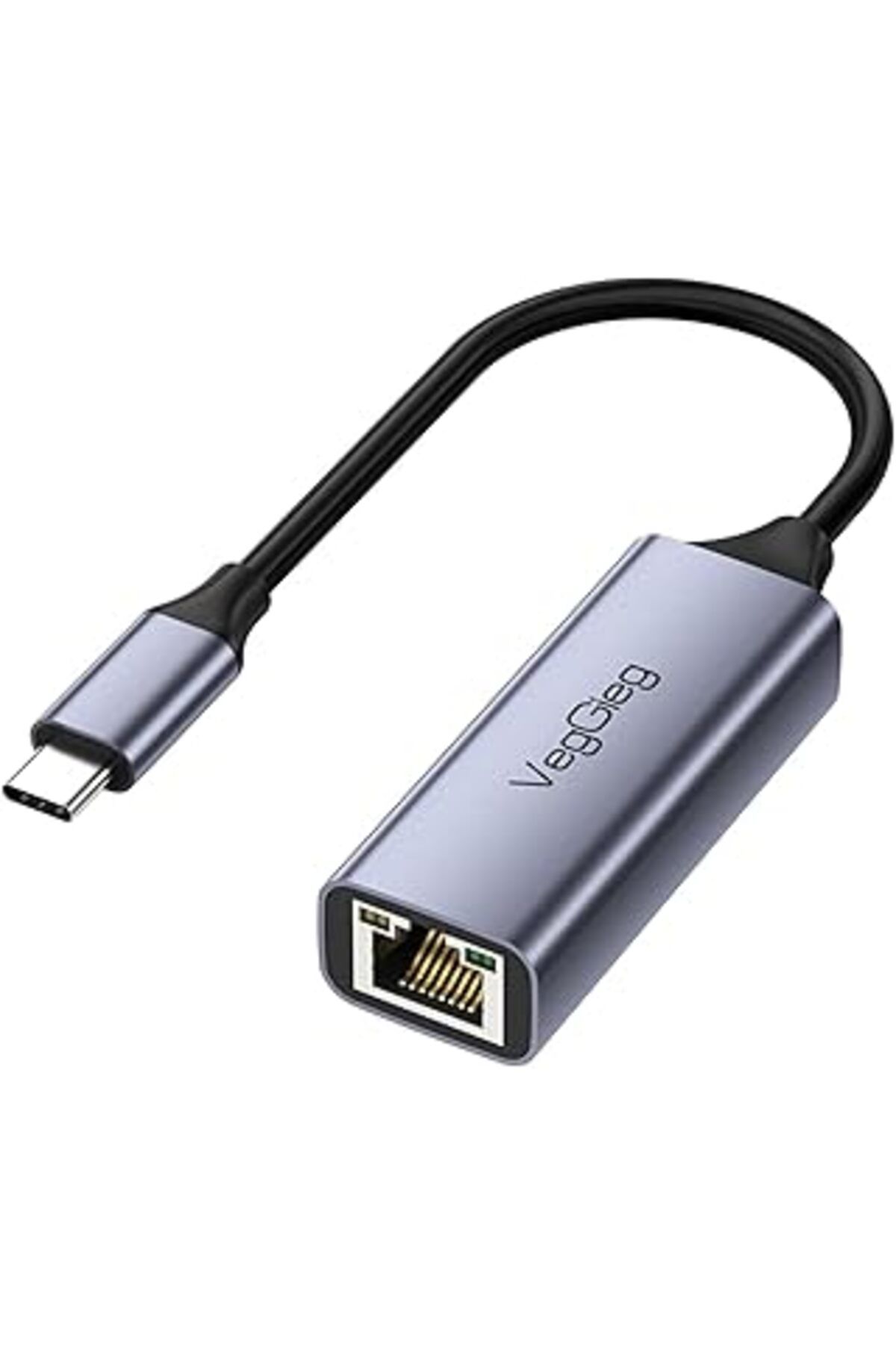mivento Veggieg Type-C 1000Mbps Gigabit Ethernet Adaptörü Pc, Mac, Konsol, Tv Box Uyumlu