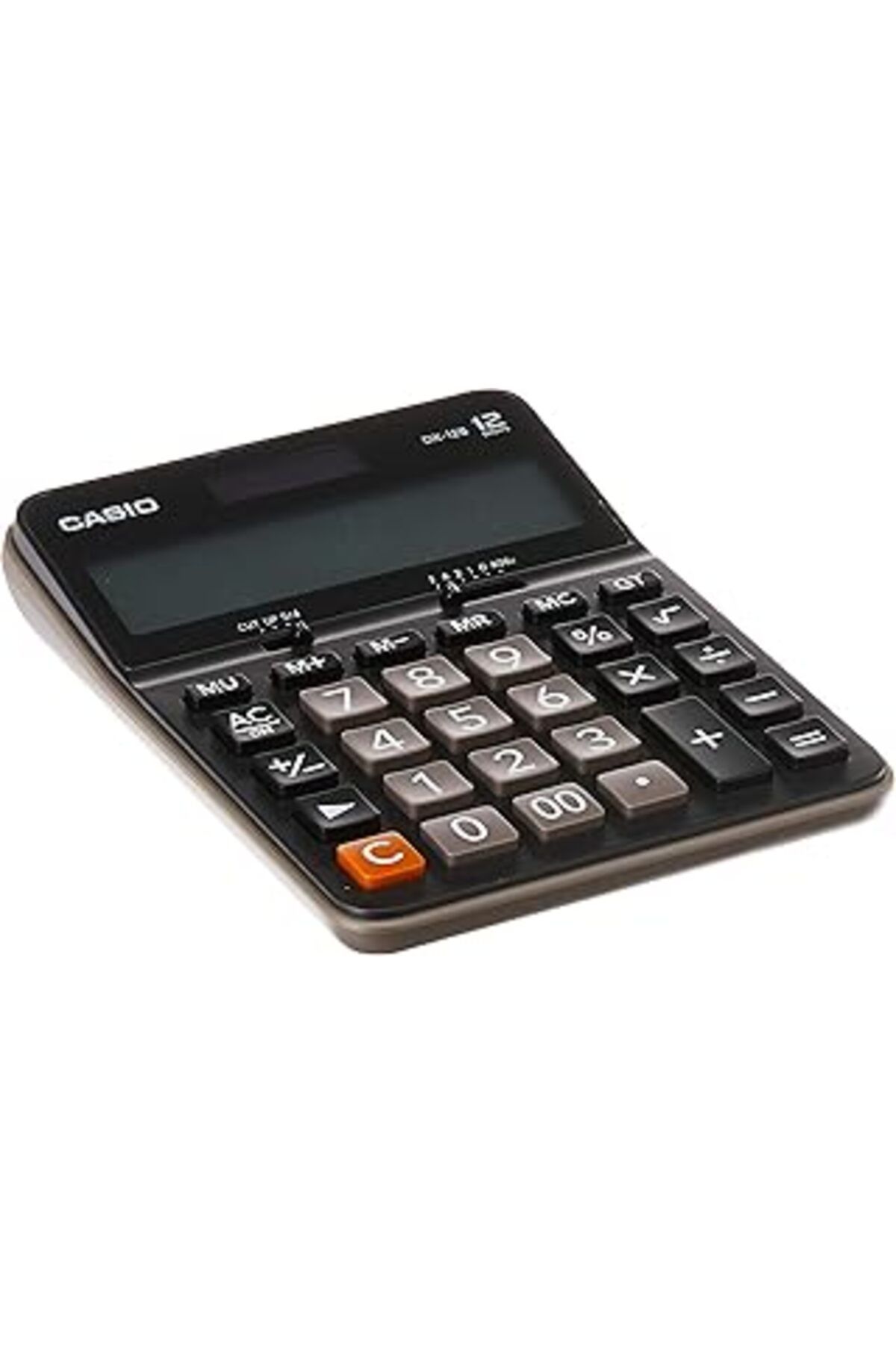 NZM TİCARET Dx-12B-Bk-W-Dc Ekononik Hesap Makinesi, Siyah