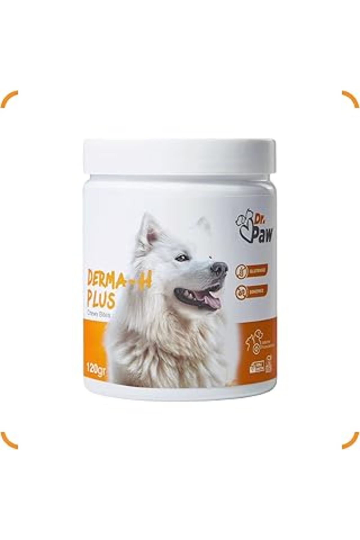 Mu Art Dr. Paw Derma H Plus Büyük Irk Köpekler Glütensiz Ve Şekersiz Tüy Ve Cilt Sağlığı Destekleyici Çiğn