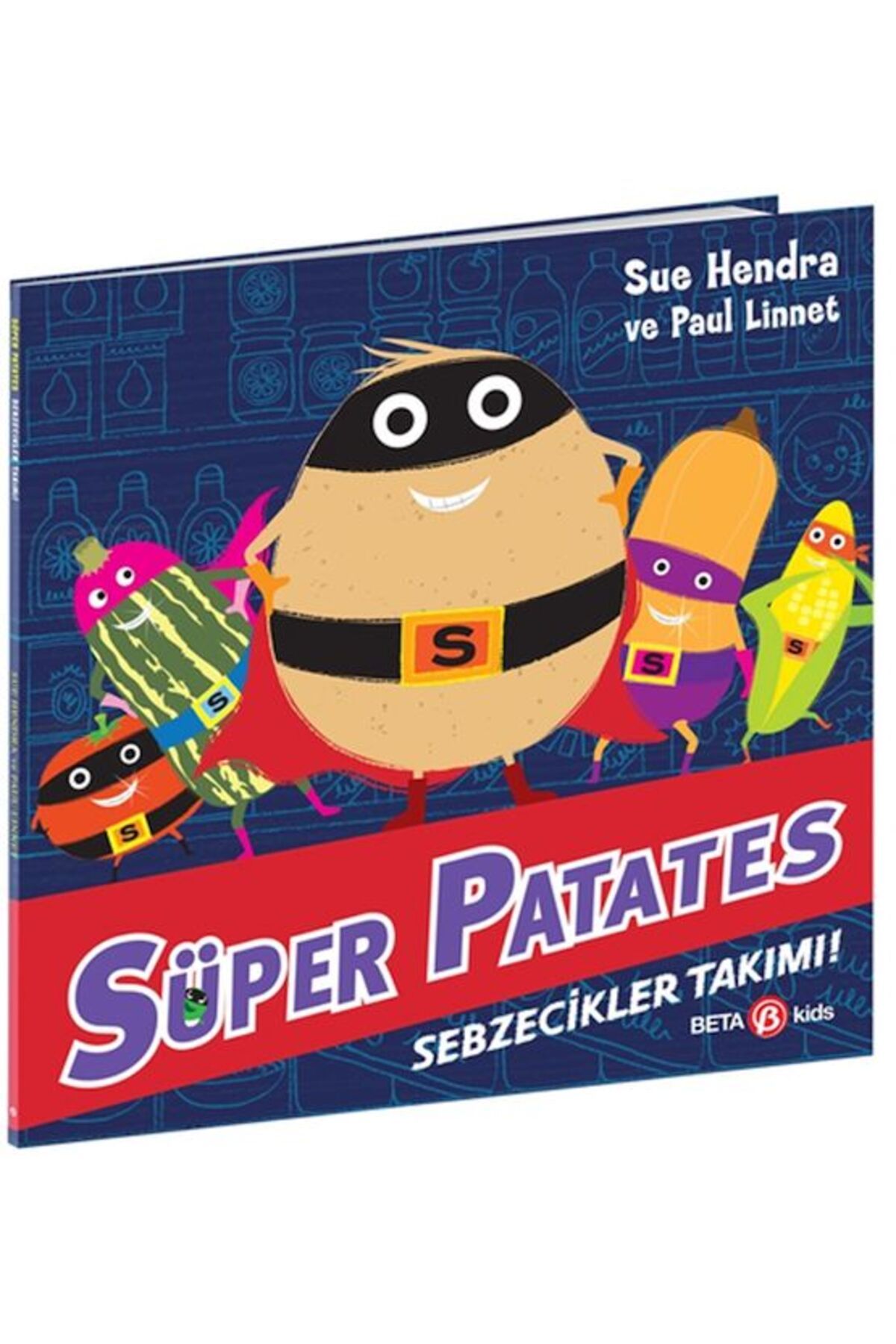 Beta Kids Yayınları Süper Patates Sebzecikler Takımı