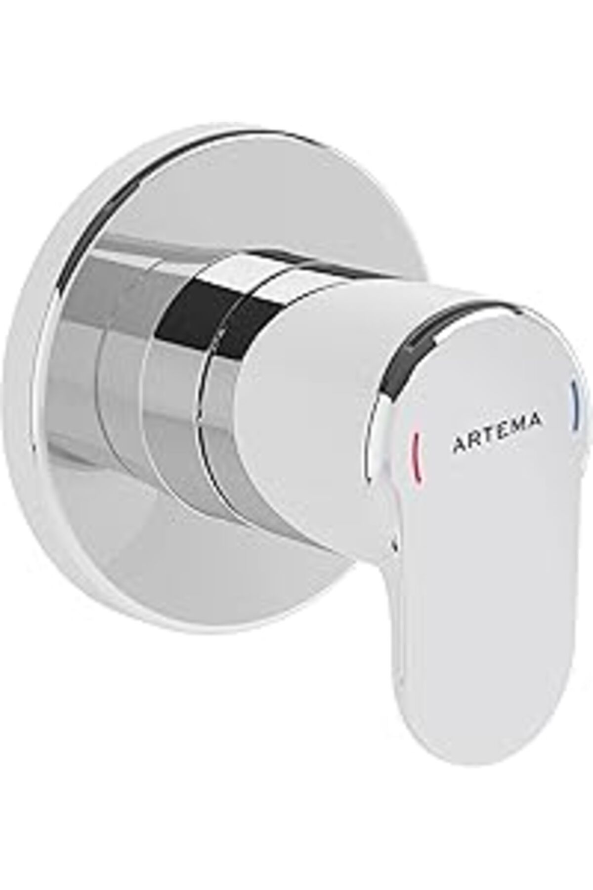 TBSProjects Vitra Root Round A42730 Ankastre Stop Valf, Sıva Üstü, Krom