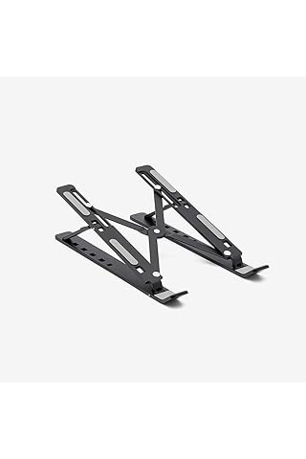 shop Fiigo Laptop Standı Katlanabilir Çok Fonksiyonlu Metal Black