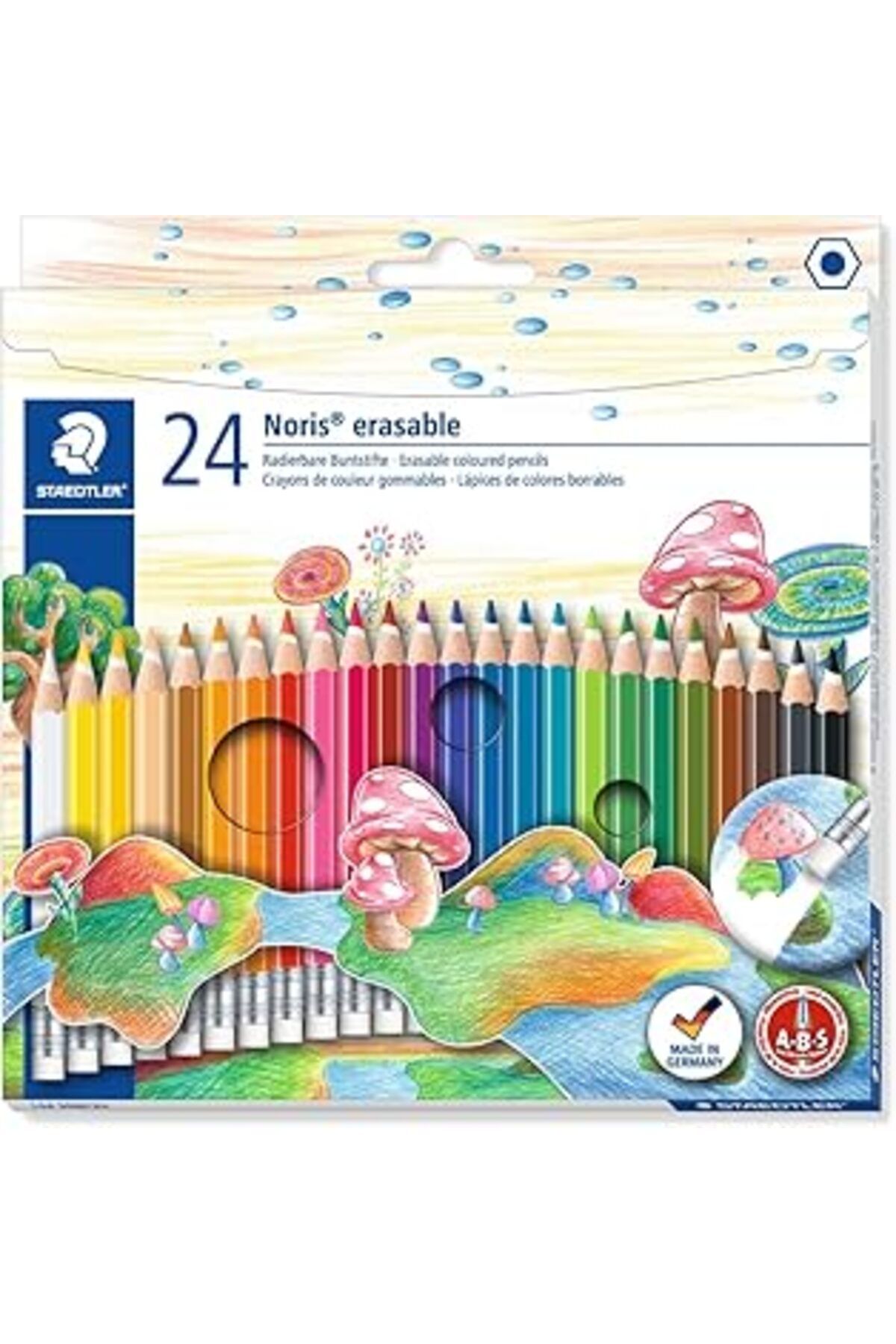 DENİZBİLİŞİM Staedtler 144 50Nc24 Noris Clup Silinebilir Kuru Boya 24'Lü
