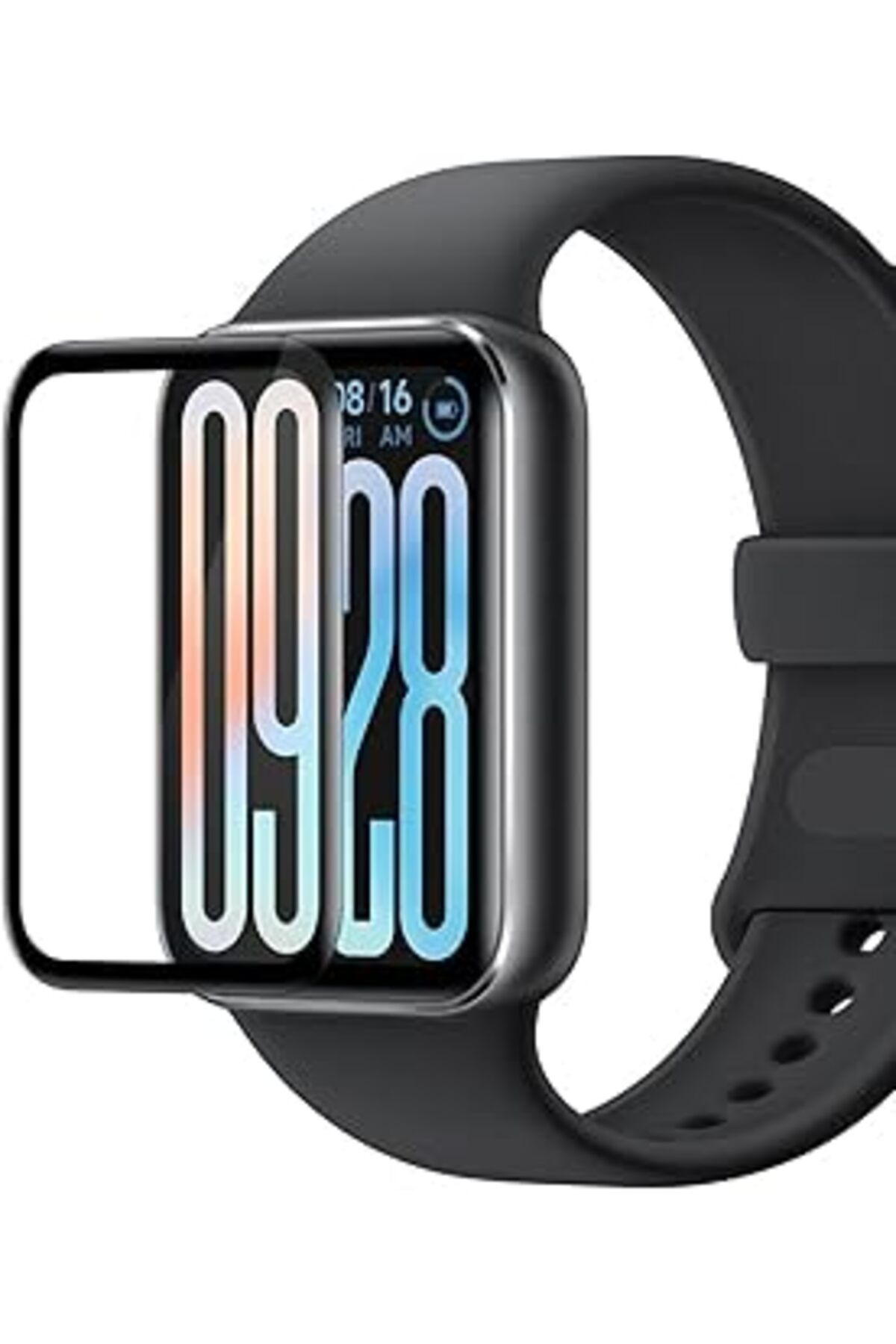 Hepta Collection Smart Band 9 Pro Tam Kaplayan Nano Cam Ekran Koruyucu Siyah