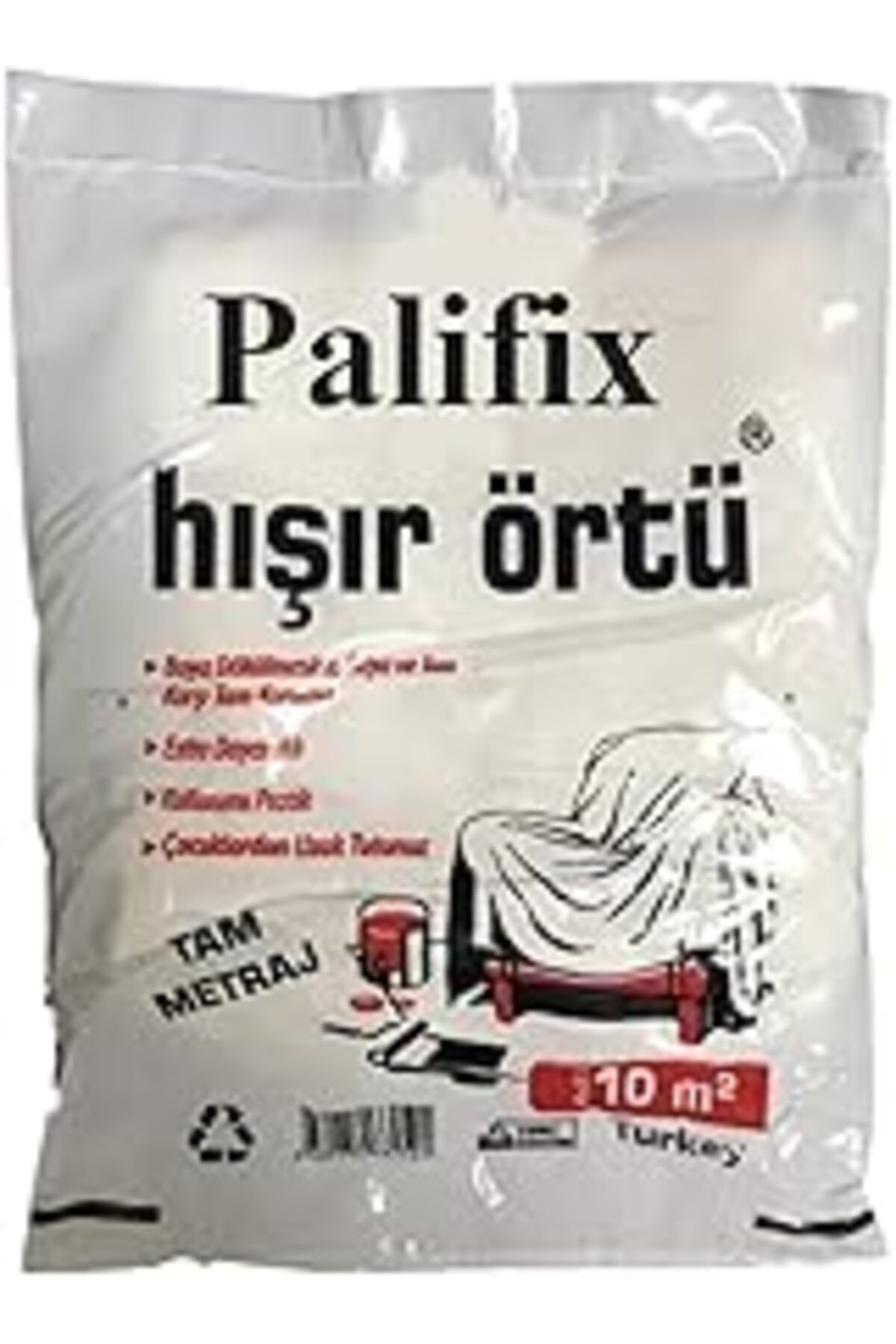 robotrend Palifix 2 Adet Eşya Koruma Örtüsü Hışır Örtü Boya Badana Örtüsü 10 M²