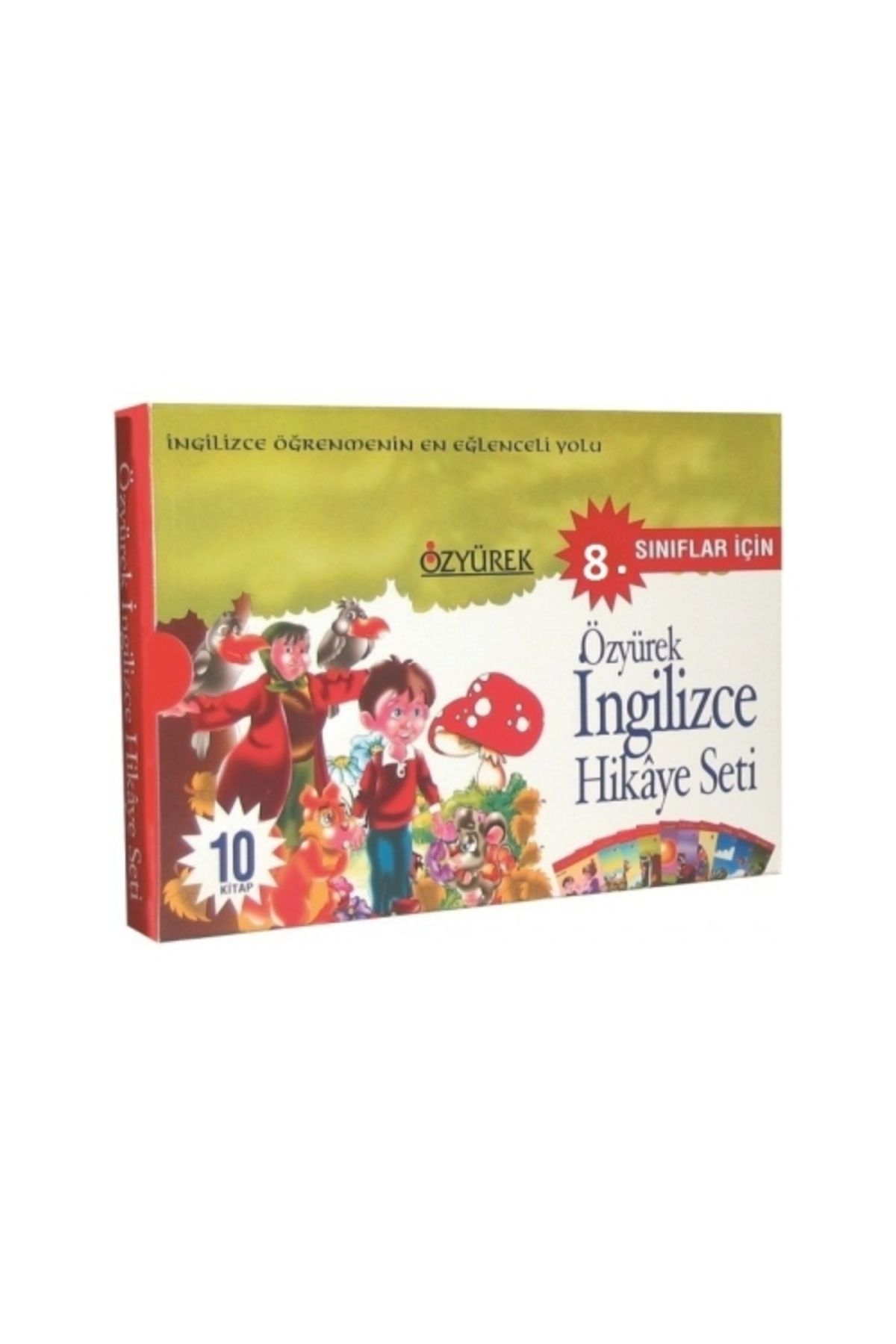Destek Yayınları İngilizce Hikayeler 8. Sınıf (10 Kitap Takım)