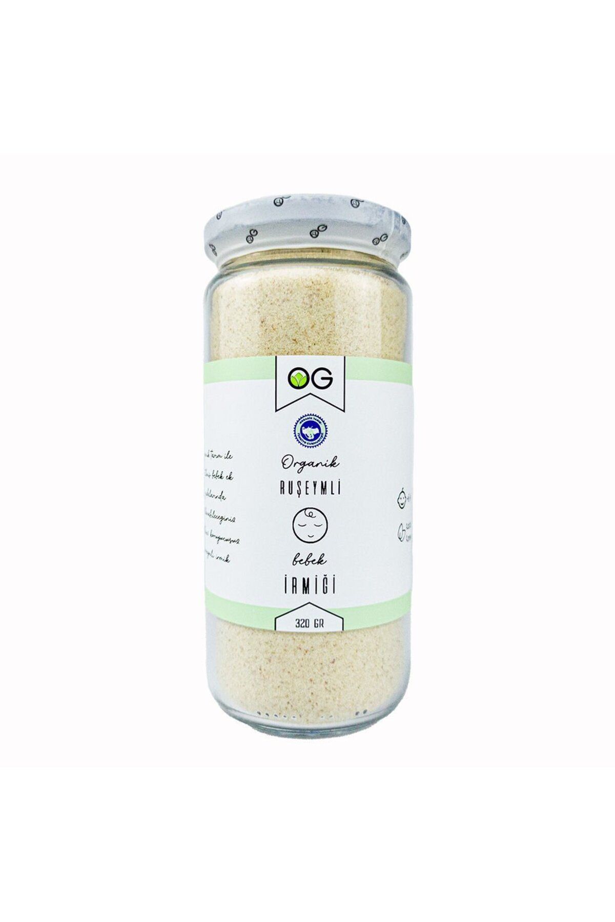 Easy Tedarik OG Natural Organik Ruşeymli Bebek İrmiği 320 Gr