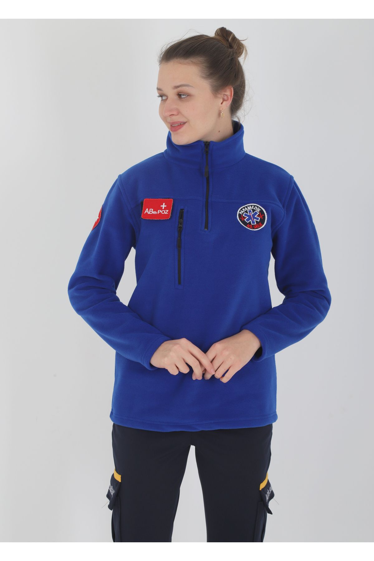 Ekg Medikal Paramedic Zippered Swit (unisex) - 3XL