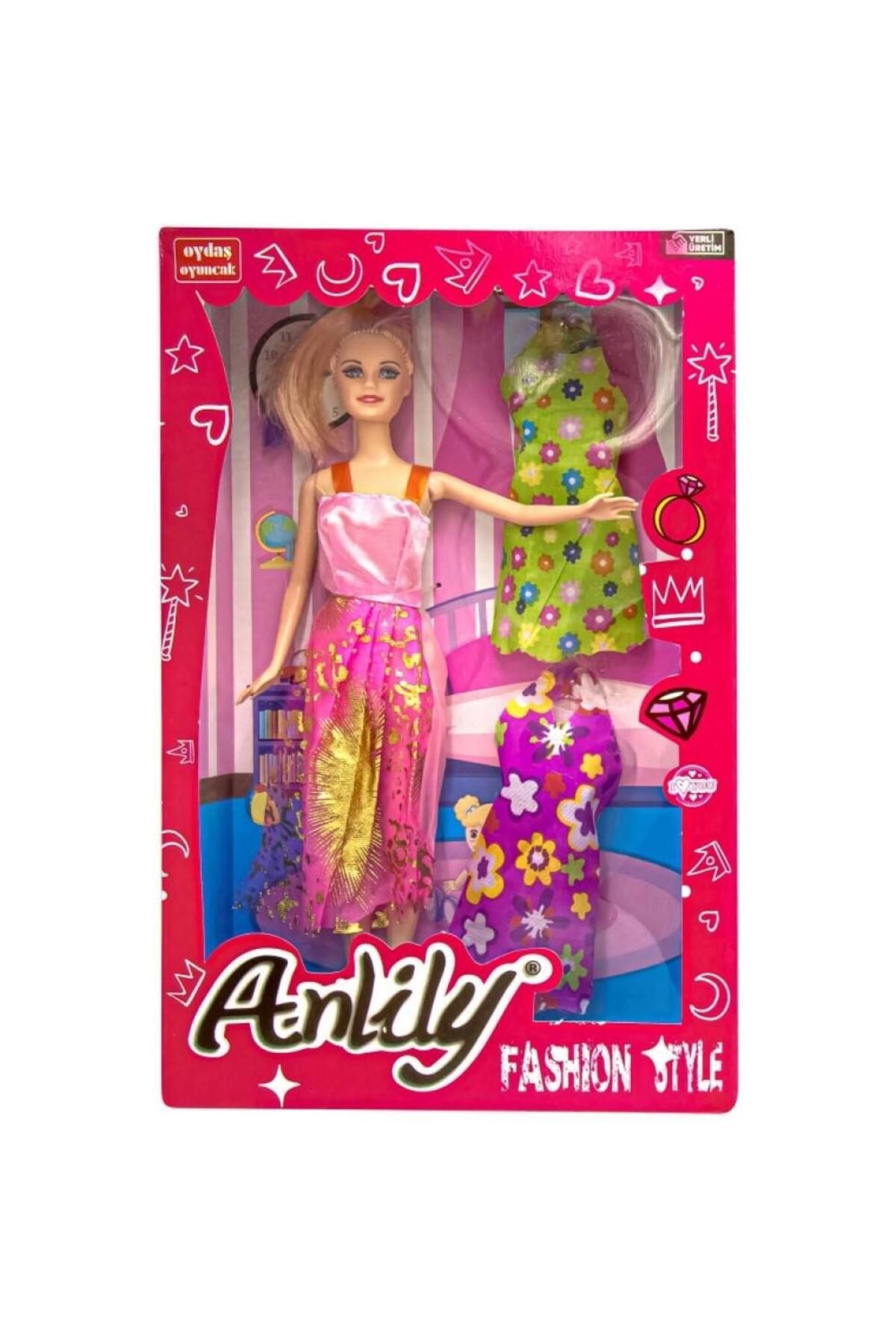feifei Anlily Yedek Elbiseli Bebek Seti - 02252 (Lisinya)