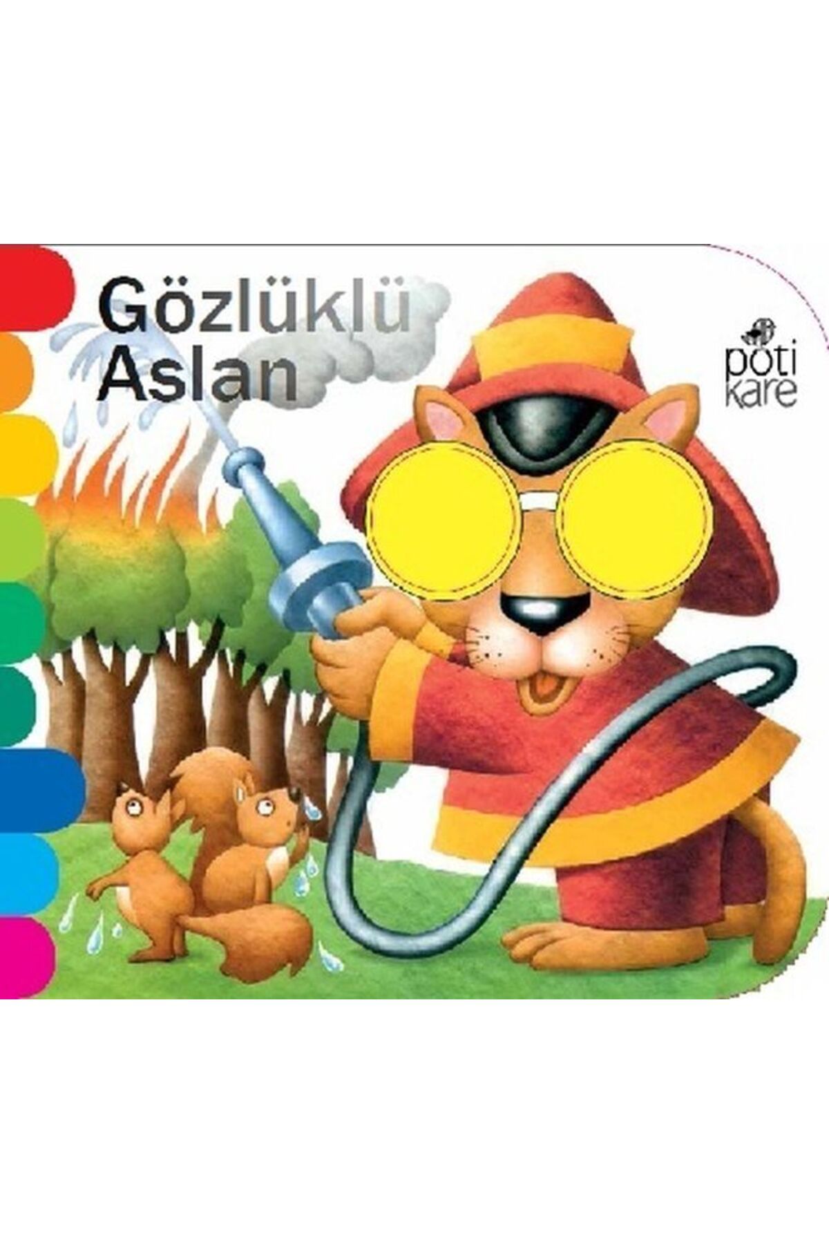 Türk Dil Kurumu Yayınları Delikli Kitaplar Serisi - Gözlüklü Aslan