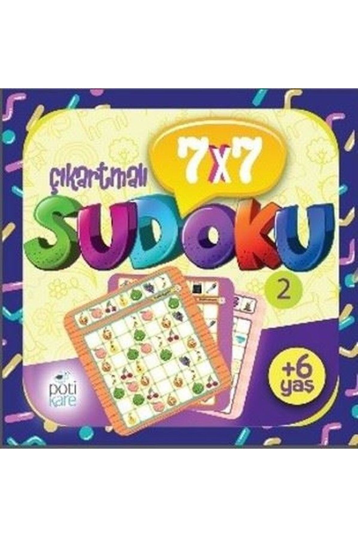 Destek Yayınları 7 x 7 Sudoku - 2 (Çıkartmalı)