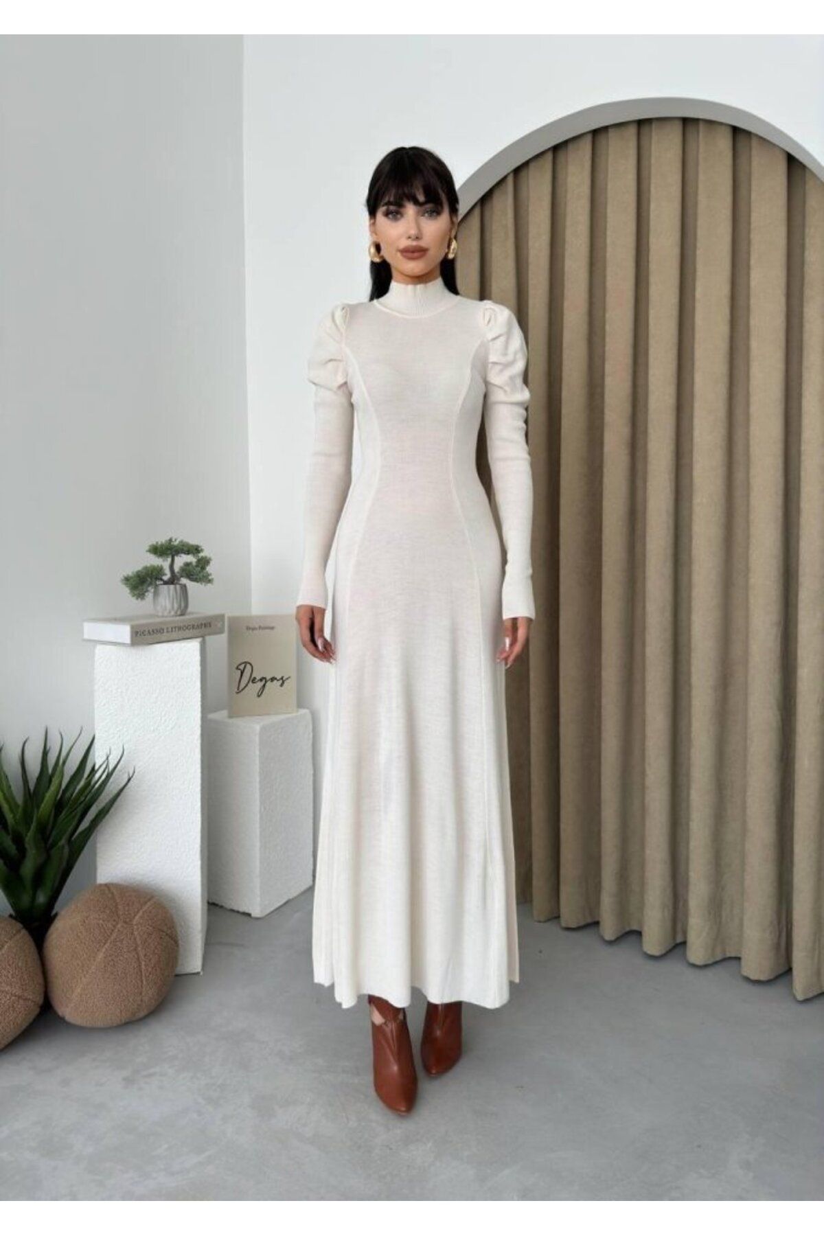 Gökyüzü Moda Bremen Triko Elbise