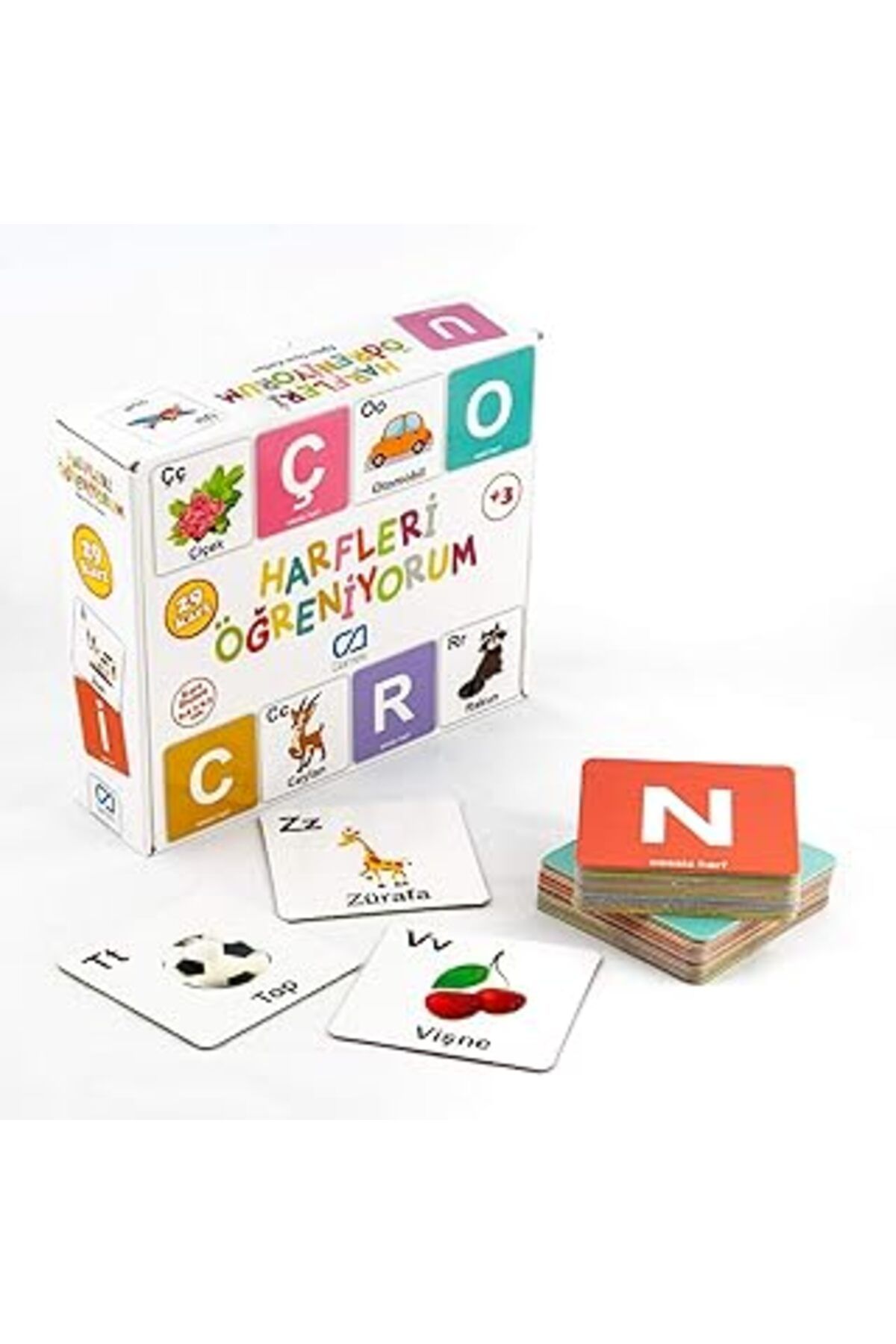 Mu Art Ahşap Eğitici -Harfleri Öğreniyorum (Ca.5042)