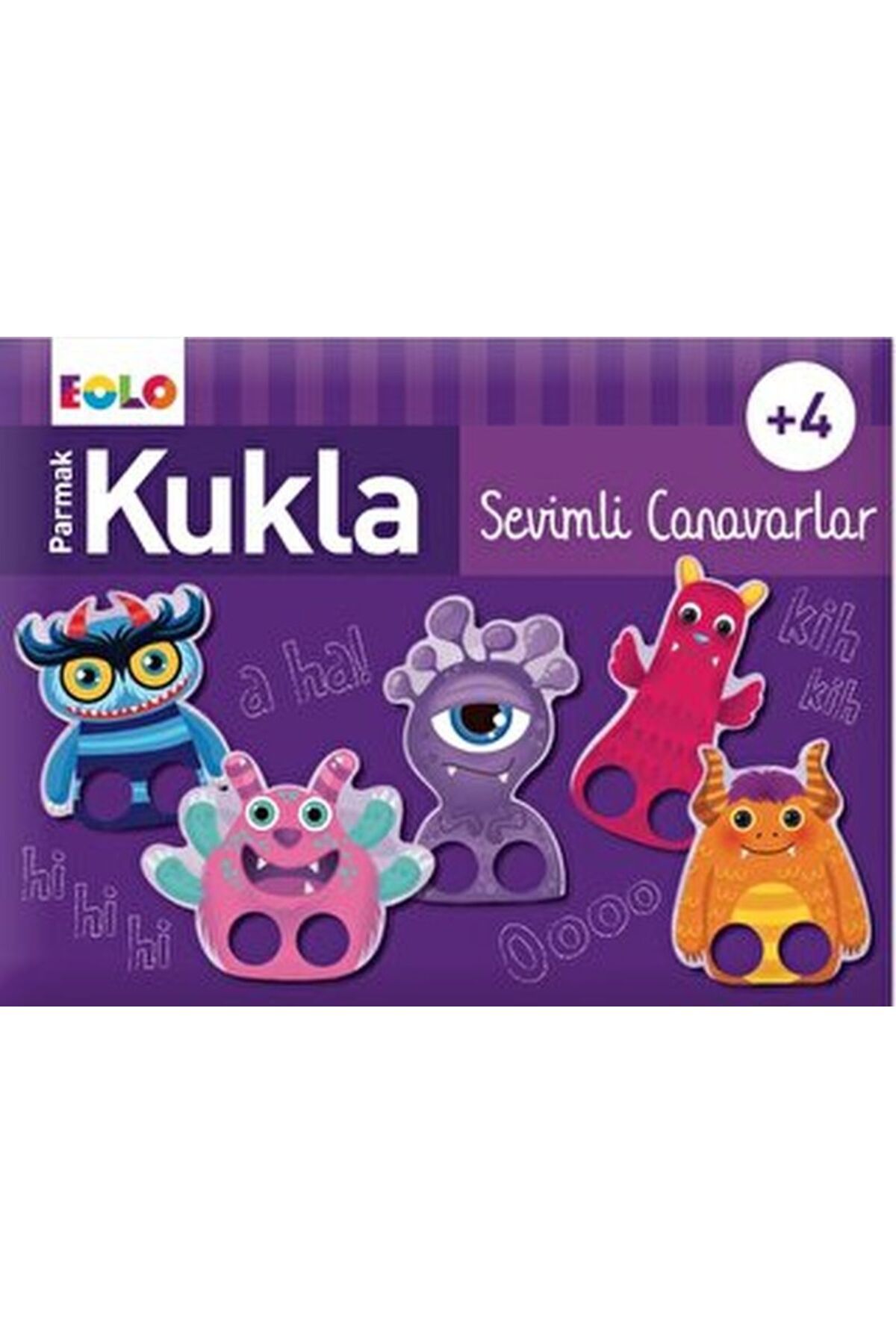 Destek Yayınları Parmak Kukla-Sevimli Canavarlar