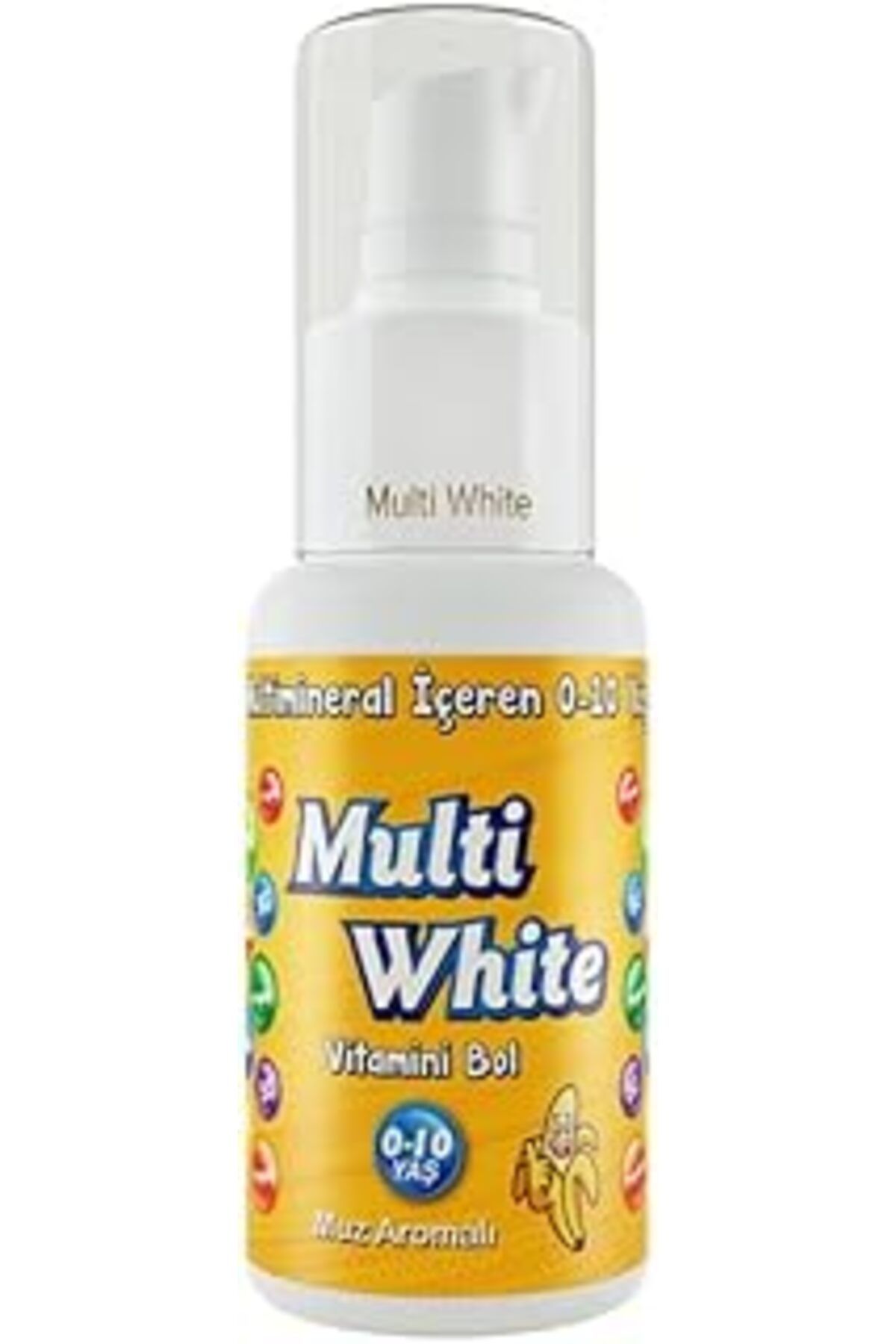 DENİZ Multi White Muz Aromalı 0-10 Yaş Diş Macunu 50 Ml