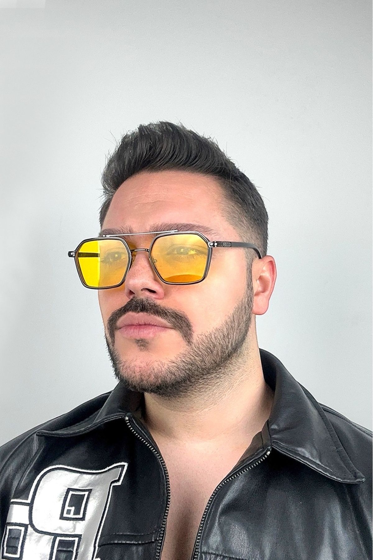 Roger Bacon-Limoni Yellow Men's Sunglasses UV400 Protection 2