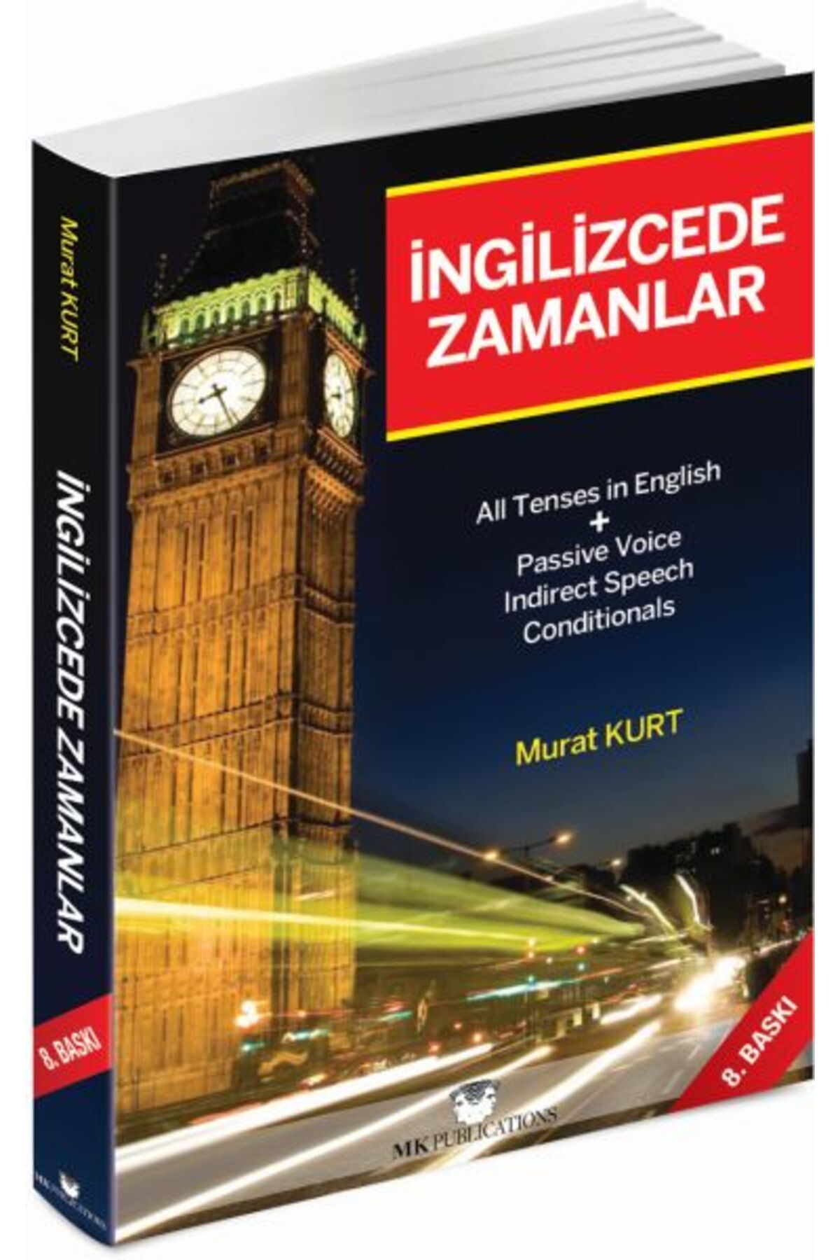 Destek Yayınları İngilizce'de Zamanlar Türkçe Açıklamalı İngilizce Gramer