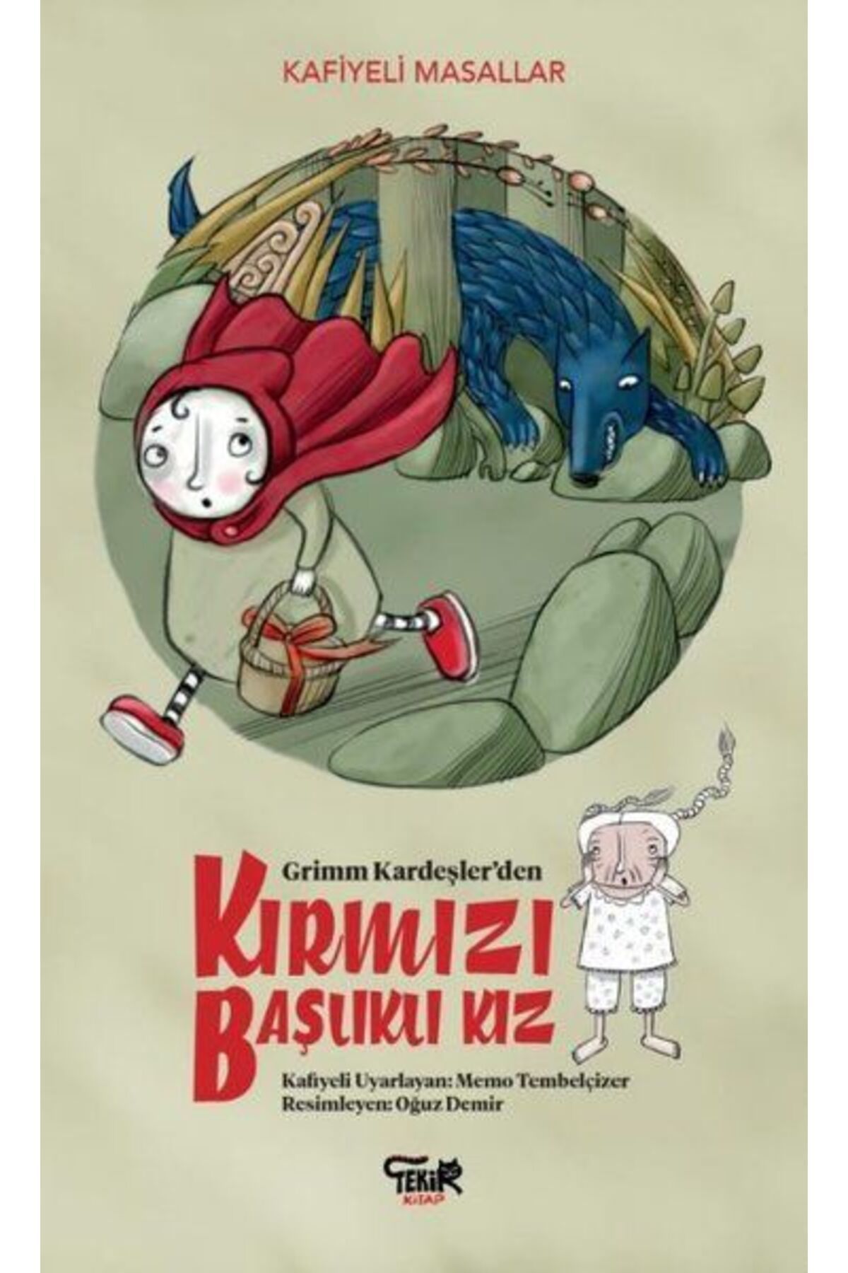 Destek Yayınları Grimm Kardeşlerden Kırmızı Başlıklı Kız