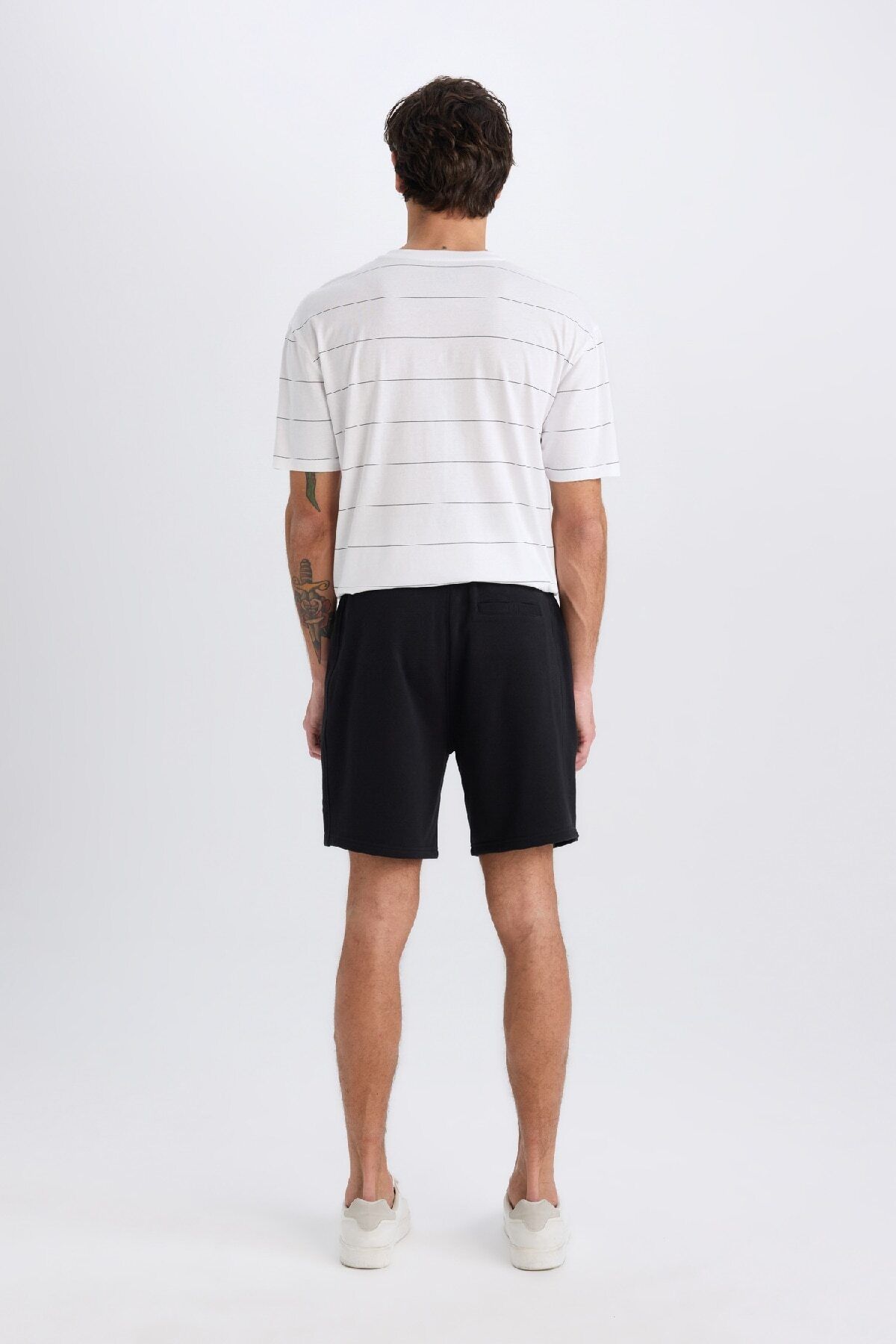 DeFacto-Regular Fit Straight Leg Basic ίσιο σορτς B8672ax25sp 6
