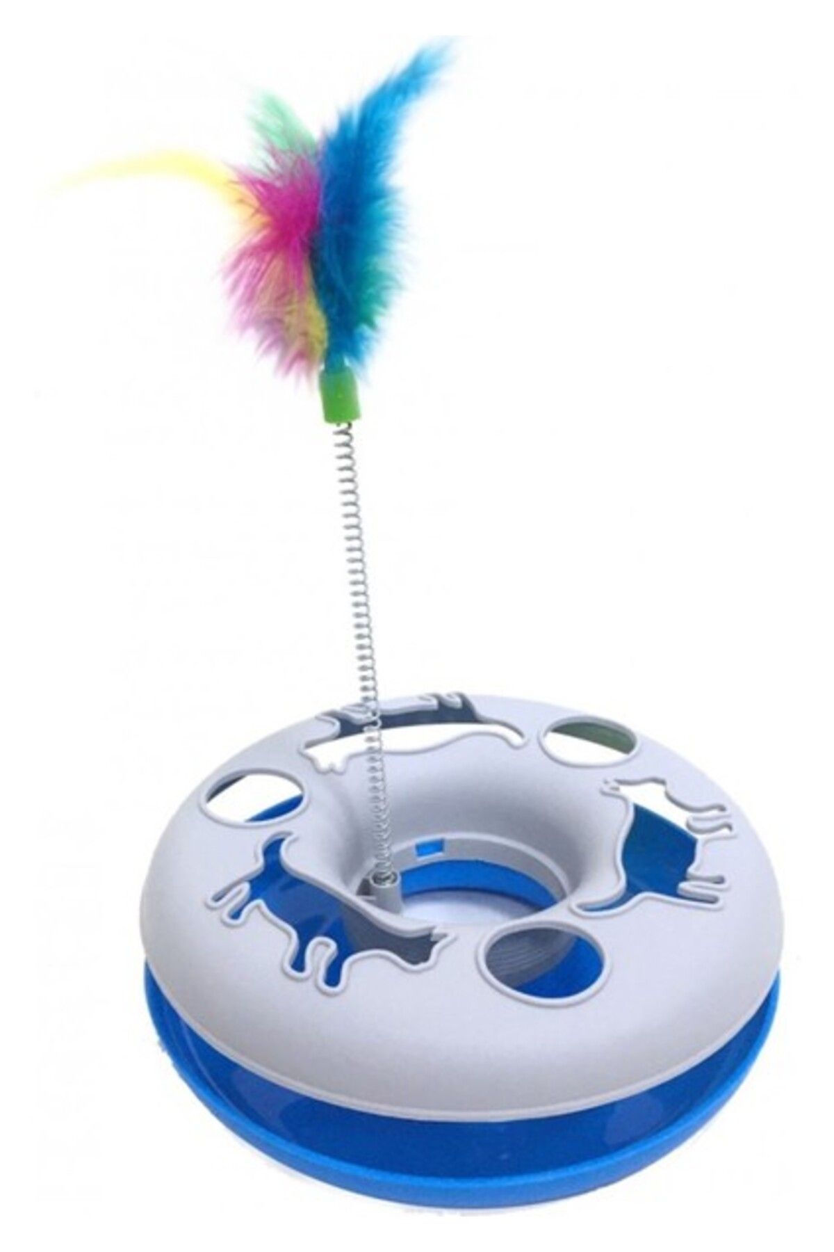 Flamingo-Pinpon Ball Cat Toy 4 Cm Pack of 4 4