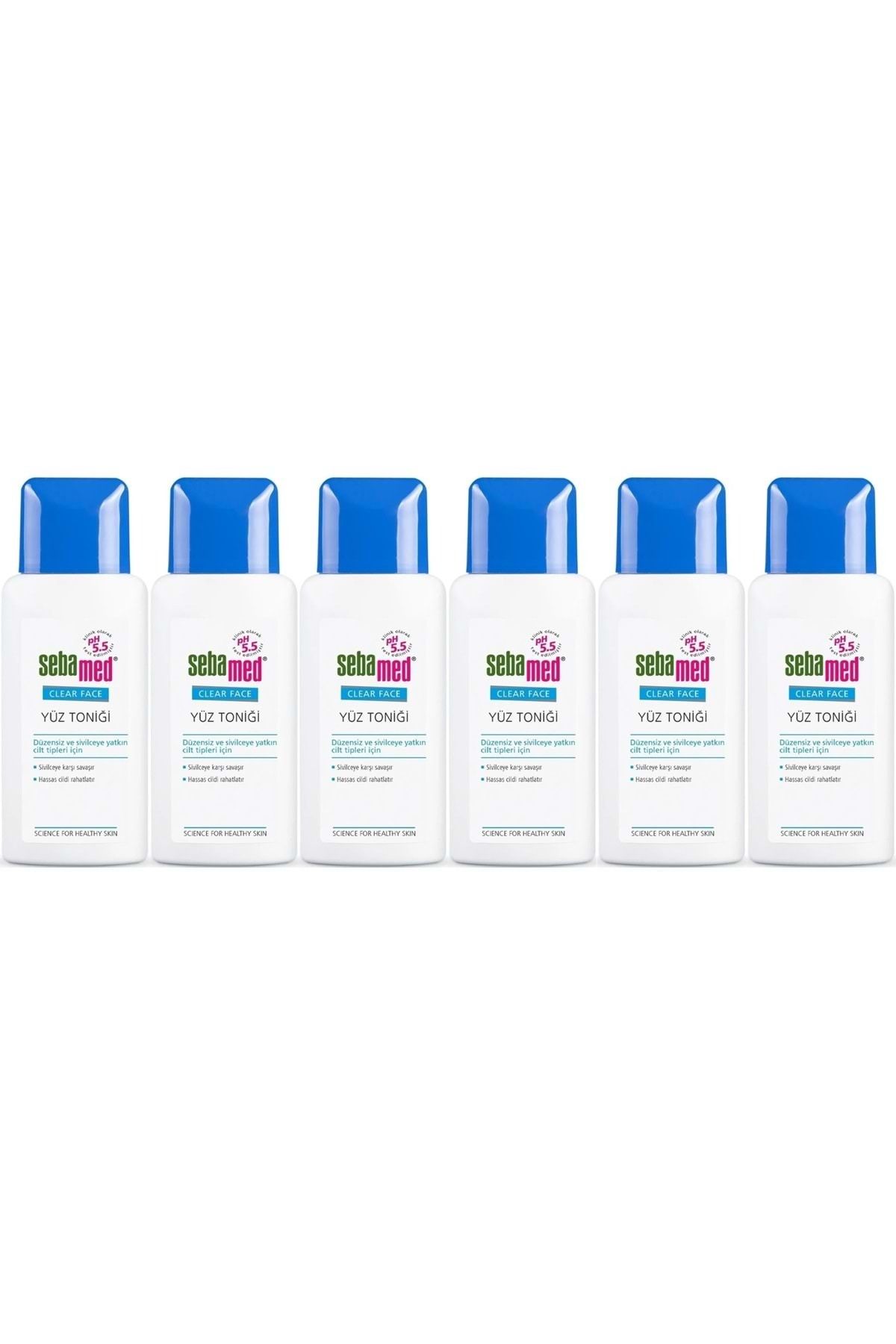 Sebamed Clear Face Temizleyici Yüz Toniği 150ML (6 Lı Set)